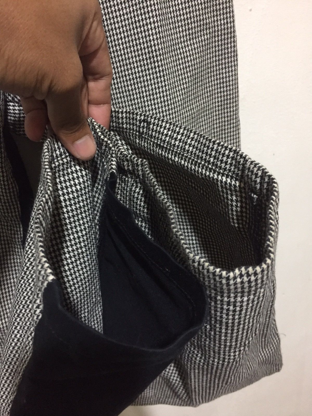 Beams Plus Rare Beams Boys Japan Two Tone Checkered Pants Size US 29 - 6 Thumbnail