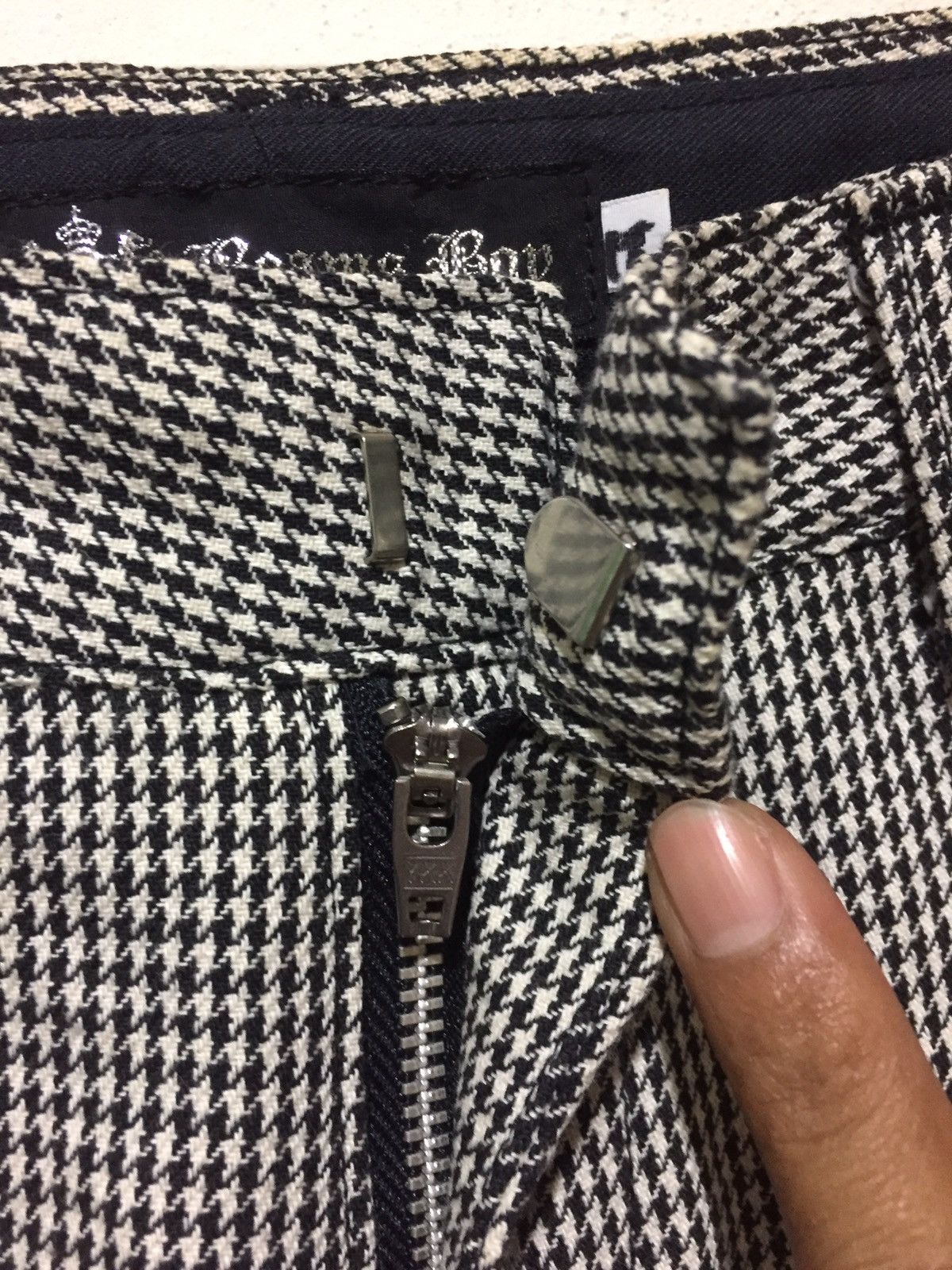 Beams Plus Rare Beams Boys Japan Two Tone Checkered Pants Size US 29 - 4 Thumbnail