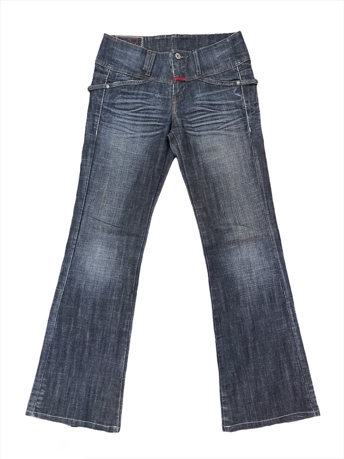 Marithe + Francois Girbaud Le Jean de Marithe Francois Girbaud 90’s Flared Jeans Size US 29 - 1 Thumbnail