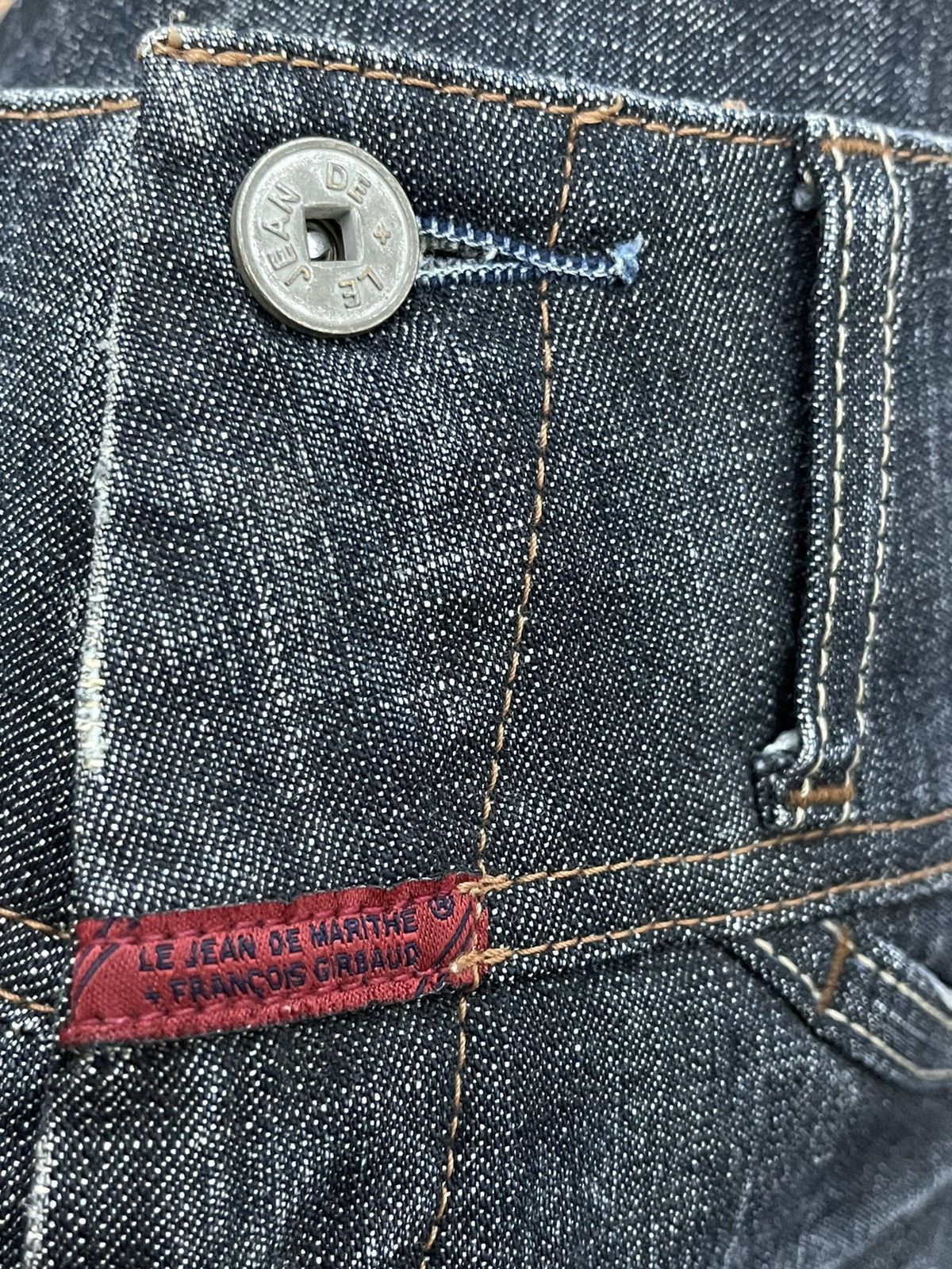 Marithe + Francois Girbaud Le Jean de Marithe Francois Girbaud 90’s Flared Jeans Size US 29 - 4 Thumbnail
