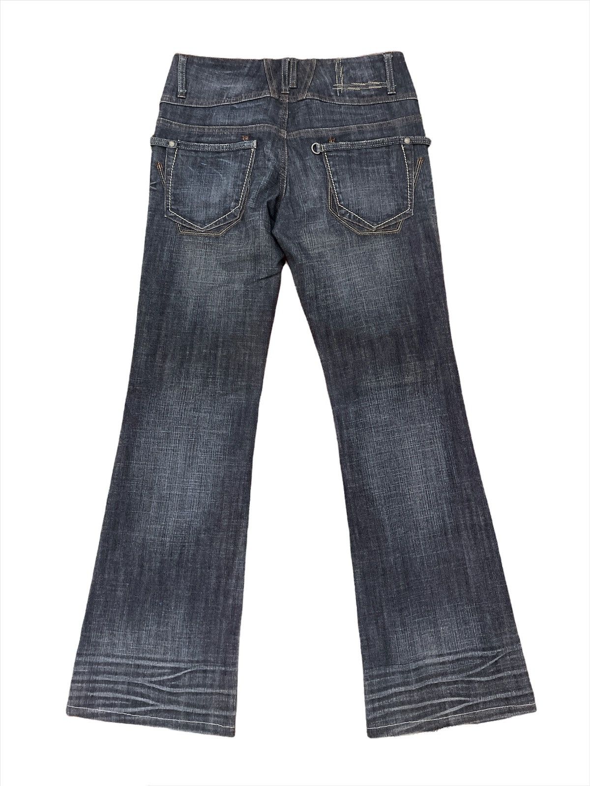 Marithe + Francois Girbaud Le Jean de Marithe Francois Girbaud 90’s Flared Jeans Size US 29 - 2 Thumbnail