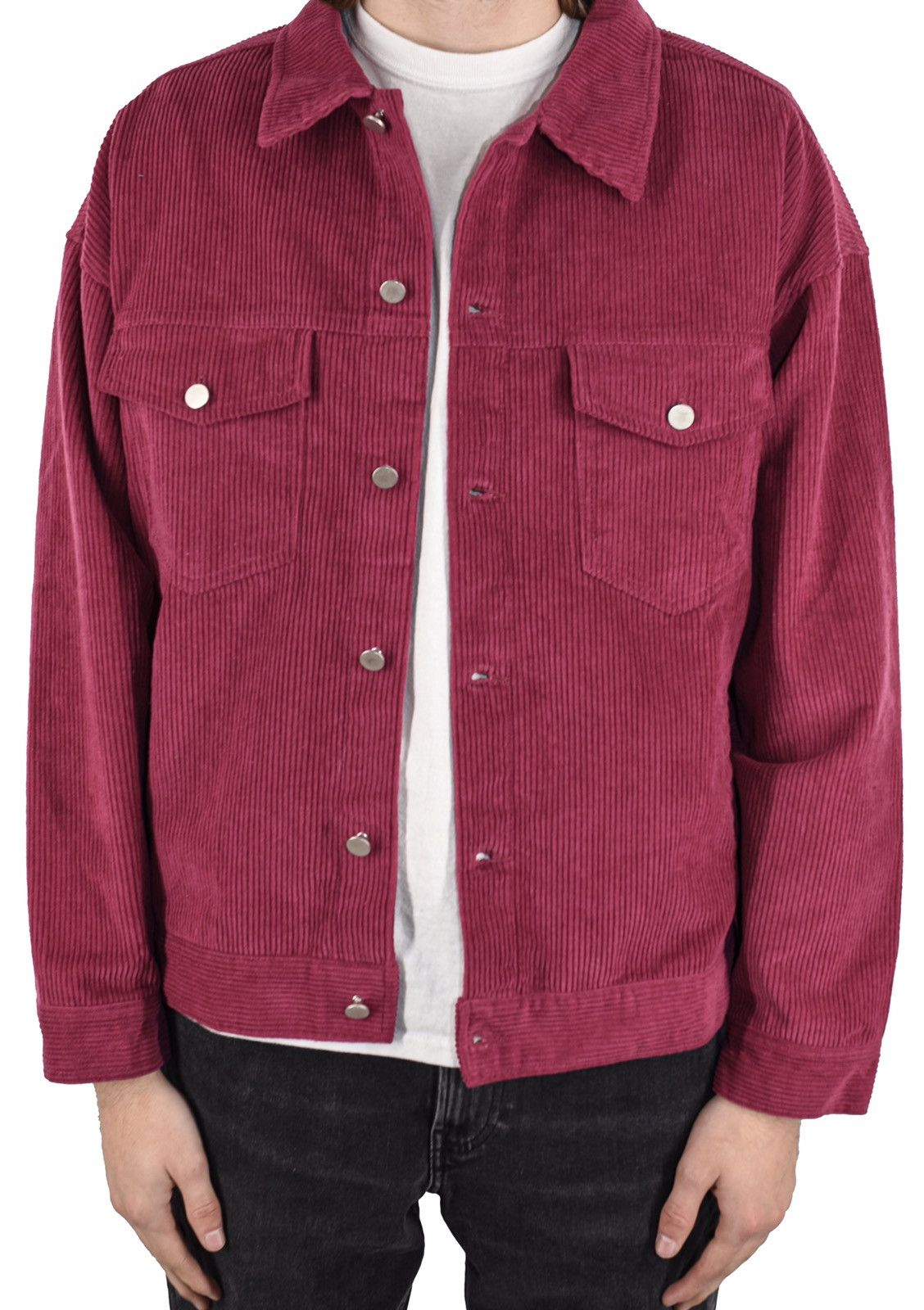 Vintage Corduroy Jacket Mulberry Size US XS / EU 42 / 0 - 1 Thumbnail