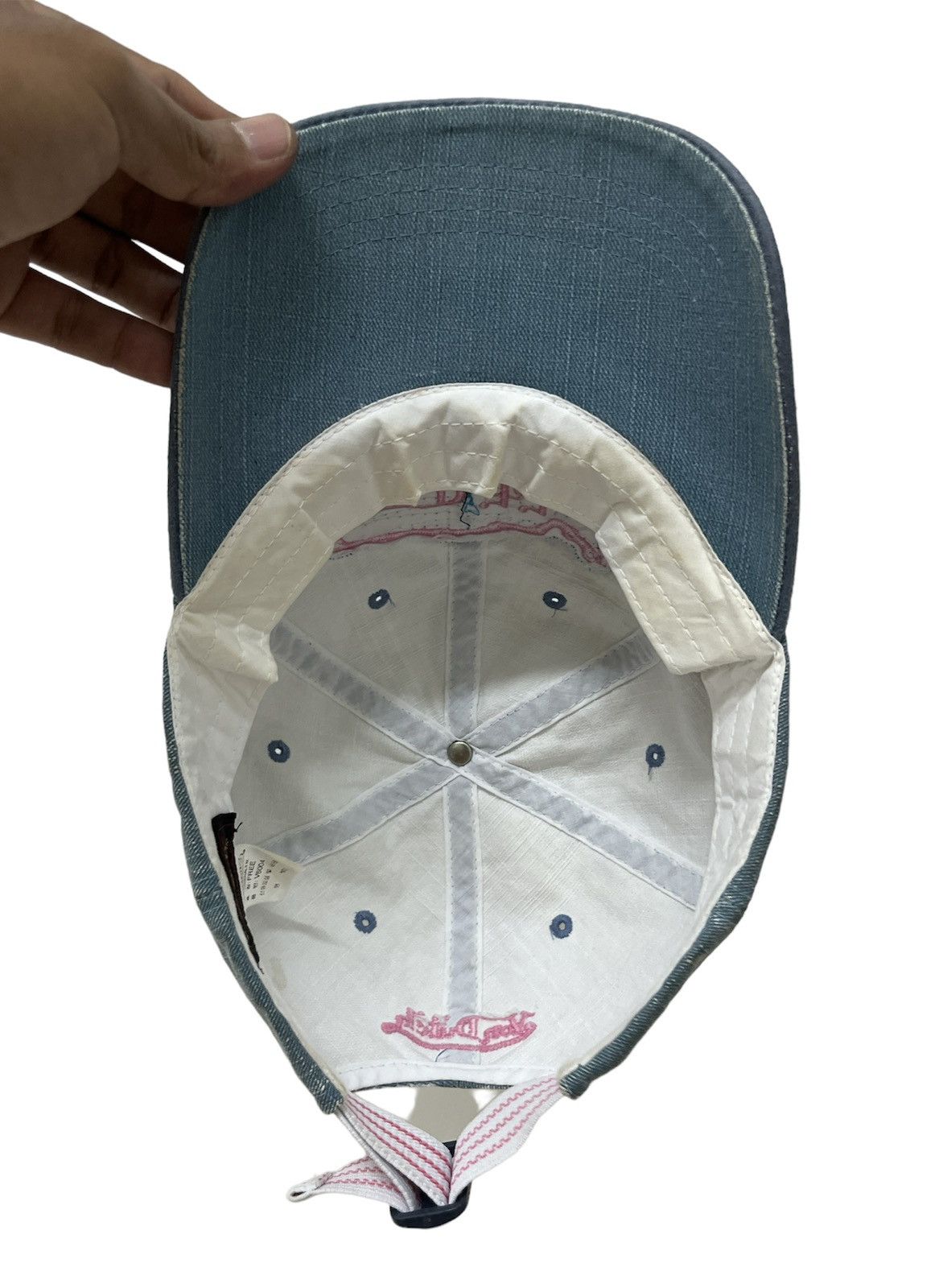 Von Dutch Von Dutch Light Blue Denim Hat Size ONE SIZE - 5 Thumbnail