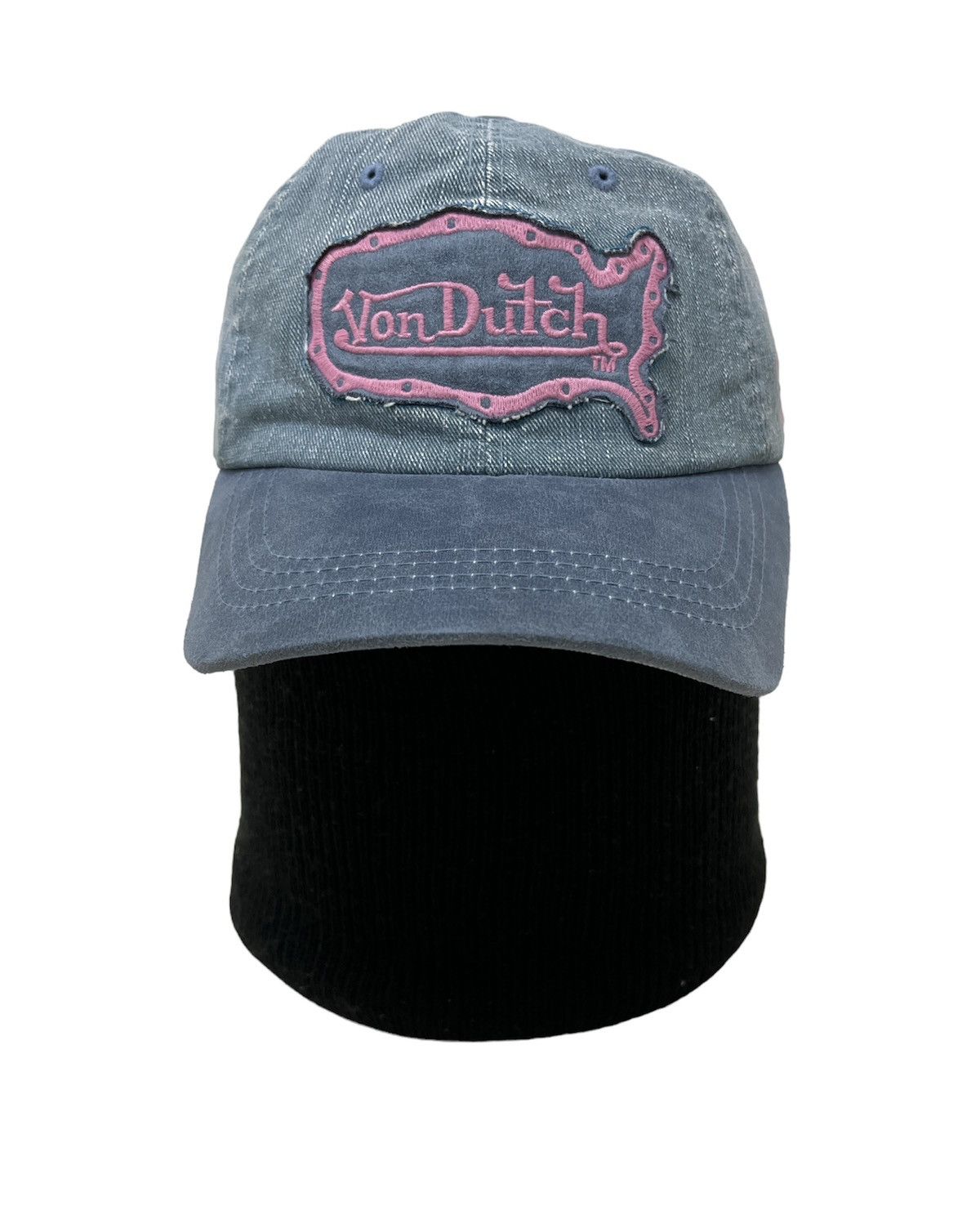 Von Dutch Von Dutch Light Blue Denim Hat Size ONE SIZE - 1 Thumbnail