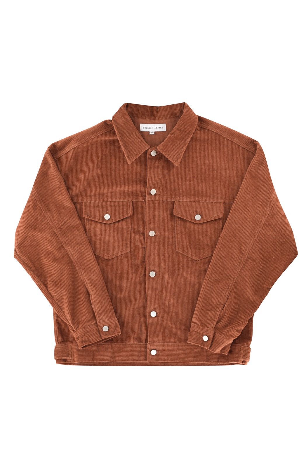 Vintage Corduroy Jacket Burnt Orange Size US XS / EU 42 / 0 - 4 Thumbnail