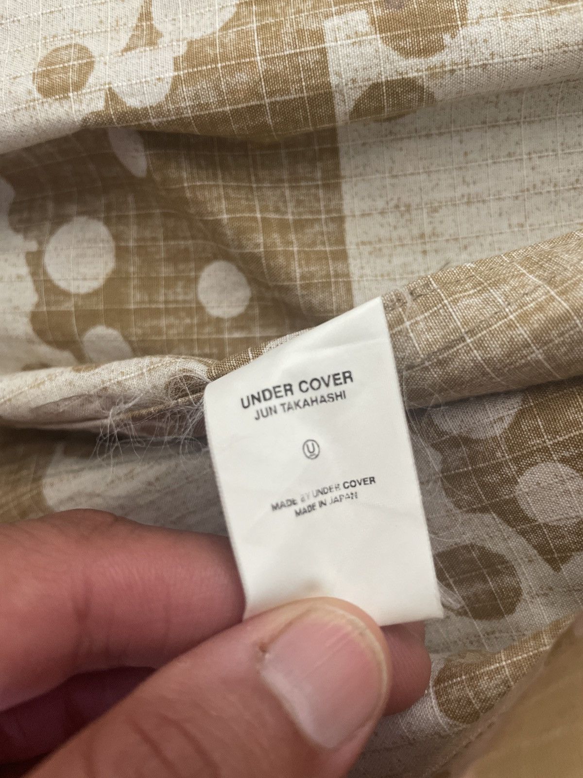 Jun Takahashi Undercover 2000SS Camo Ripstop Bomber Jacket Size US L / EU 52-54 / 3 - 5 Thumbnail