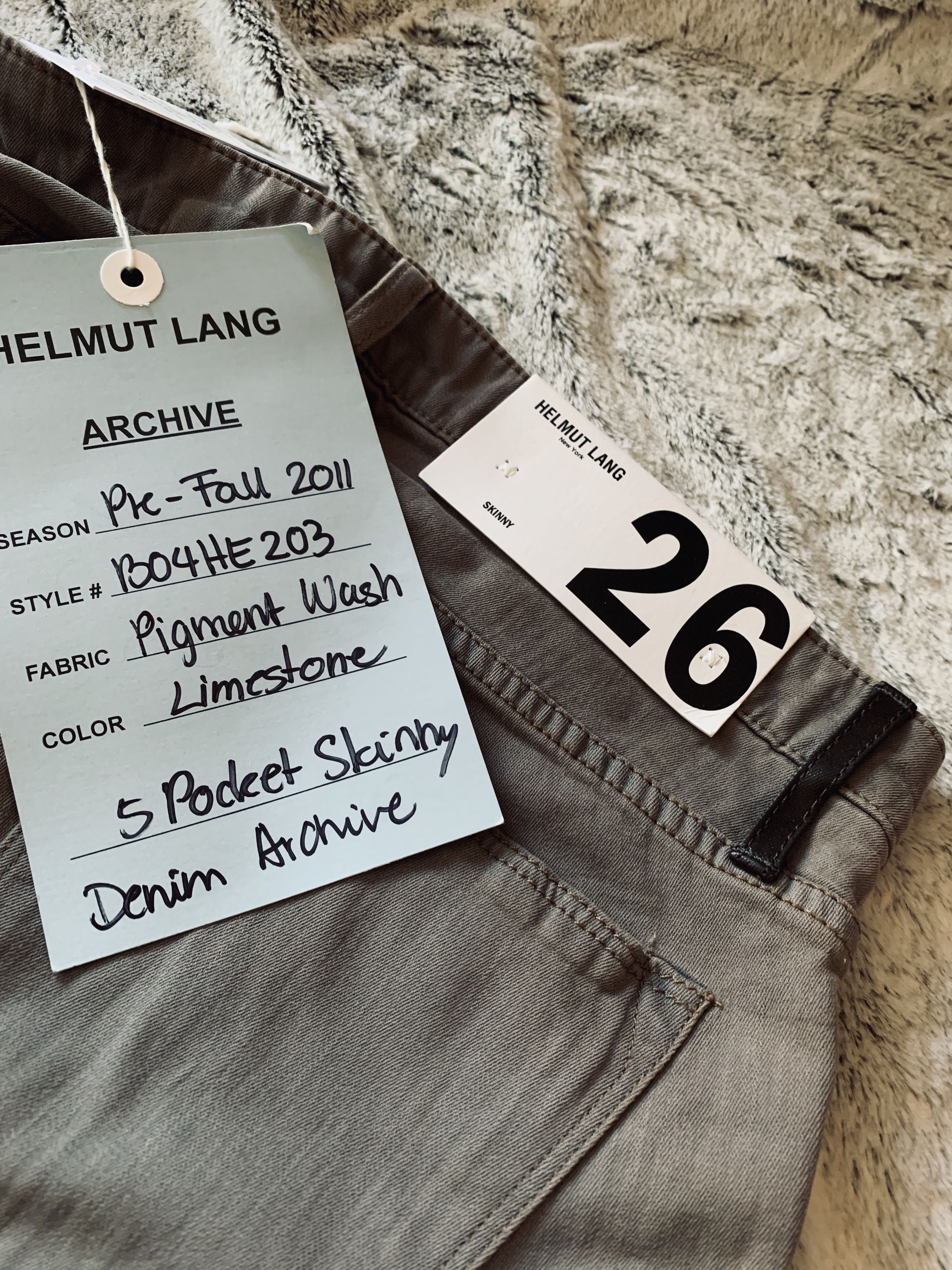 Helmut Lang NWT Helmut Lang archive jeans XS / S Size 27" / US 4 / IT 40 - 5 Thumbnail