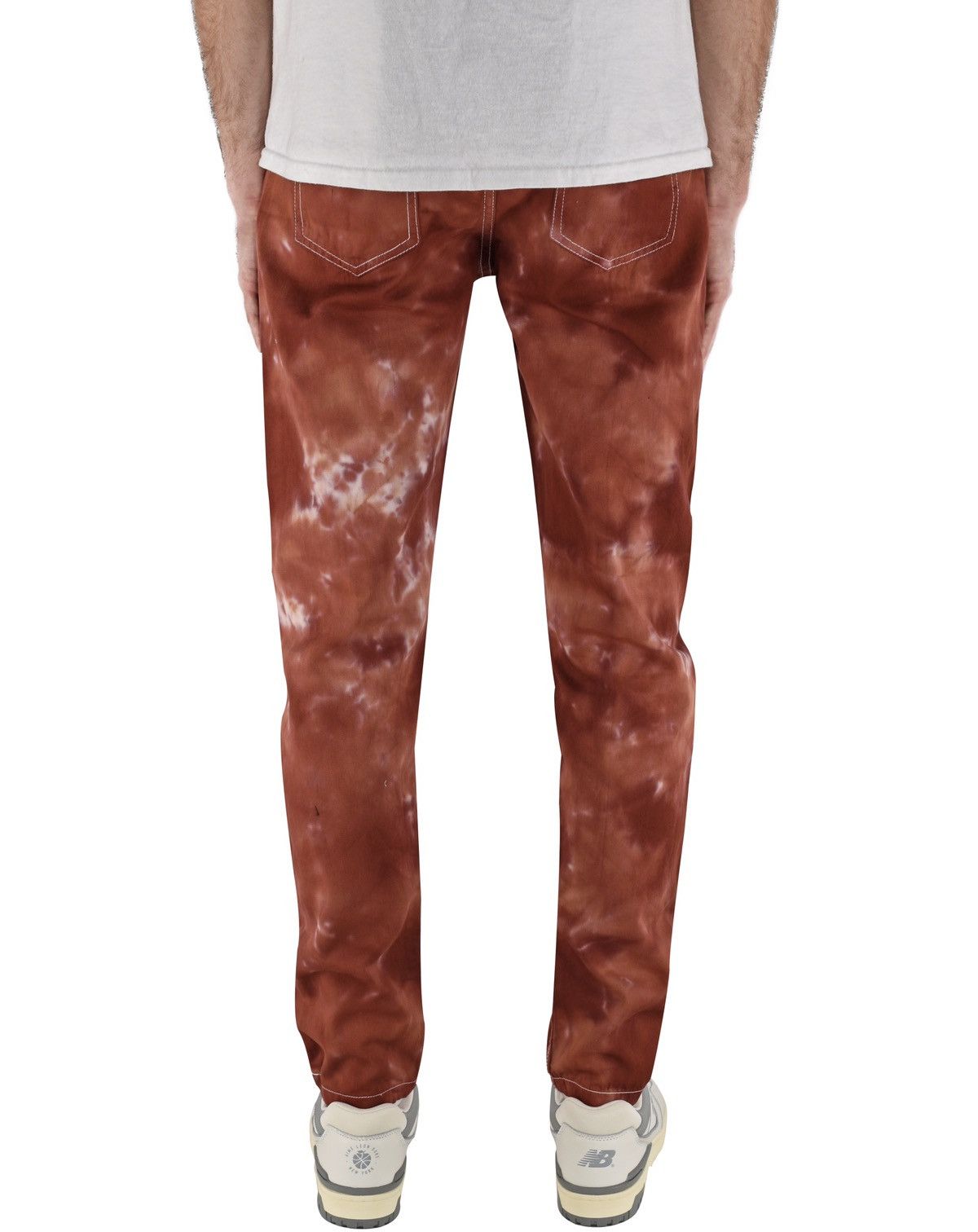 Vintage Dyed Denim Maroon Size US 36 / EU 52 - 2 Thumbnail