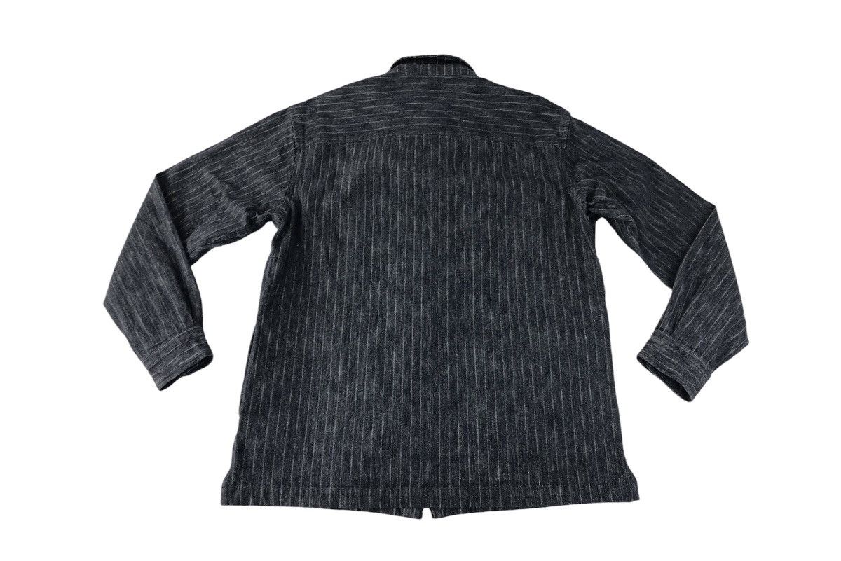 Japanese Brand Vtg Denim Gerry Cosby Striped Zipper Design Size US L / EU 52-54 / 3 - 2 Thumbnail
