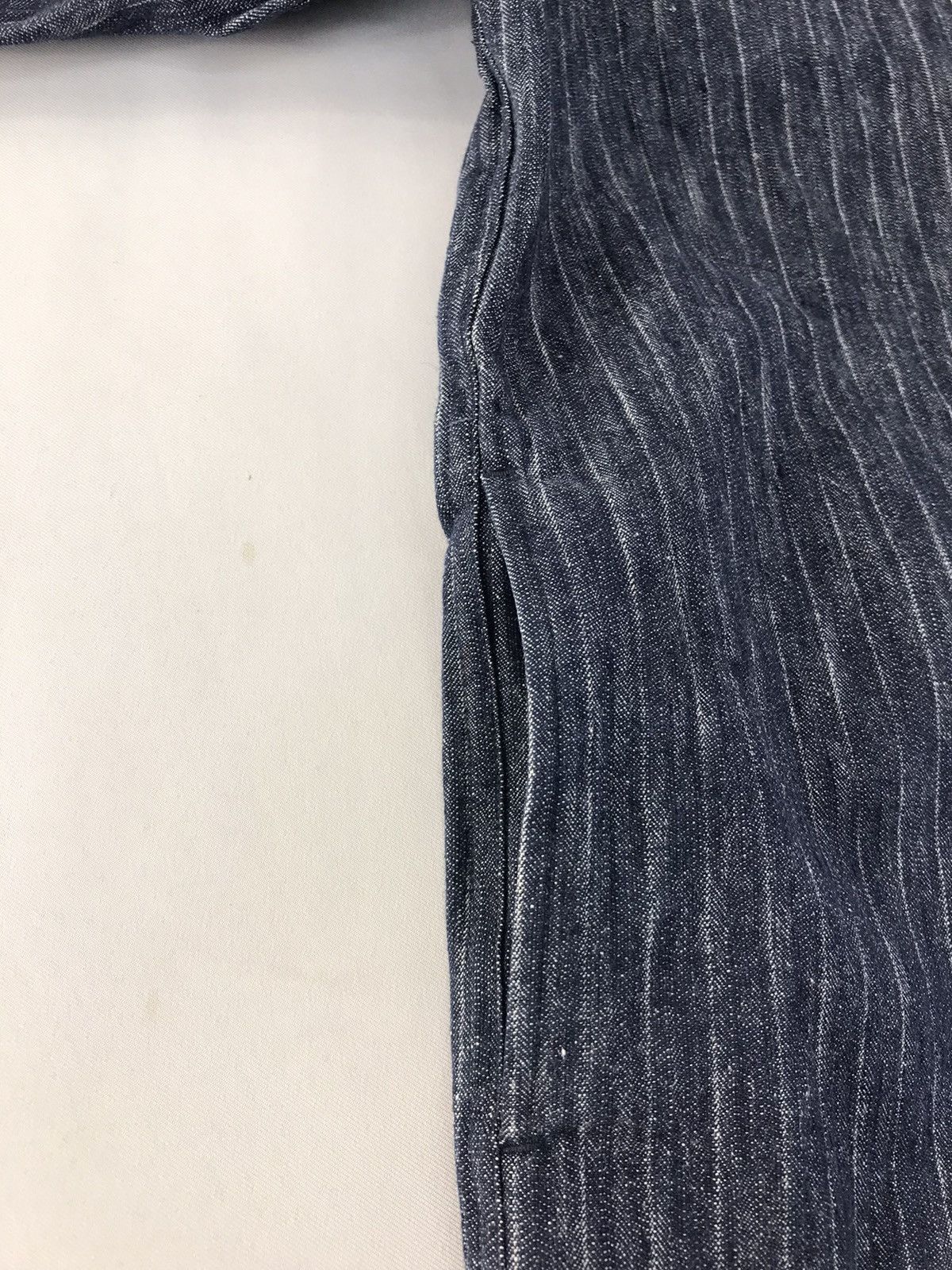 Japanese Brand Vtg Denim Gerry Cosby Striped Zipper Design Size US L / EU 52-54 / 3 - 6 Thumbnail