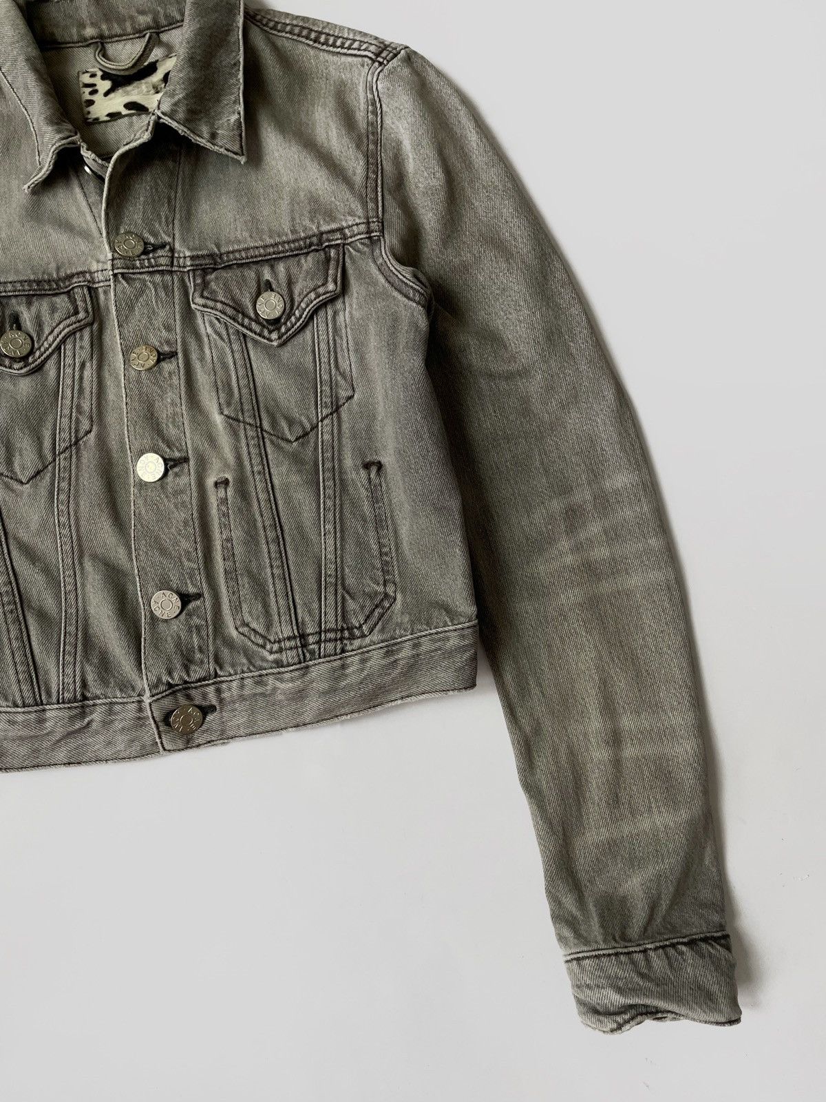Acne Studios Acne Studios grey denim jacket Size XS / US 0-2 / IT 36-38 - 3 Thumbnail