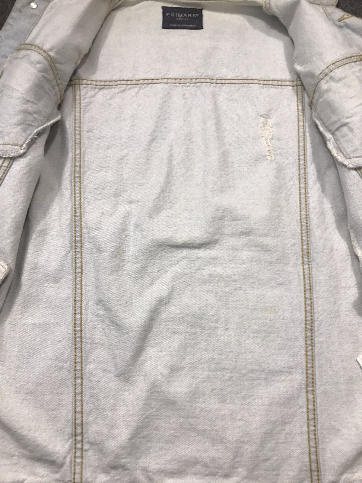 Japanese Brand Primark Jacket Jeans Button Up Distressed Design Size US S / EU 44-46 / 1 - 13 Thumbnail