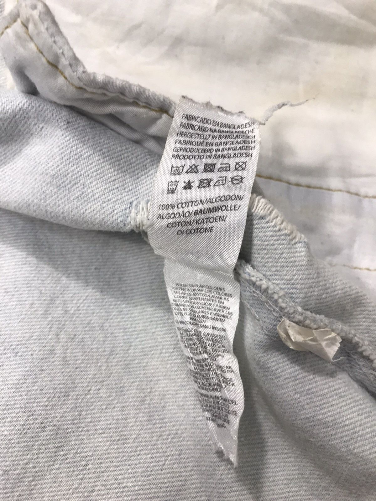 Japanese Brand Primark Jacket Jeans Button Up Distressed Design Size US S / EU 44-46 / 1 - 16 Thumbnail