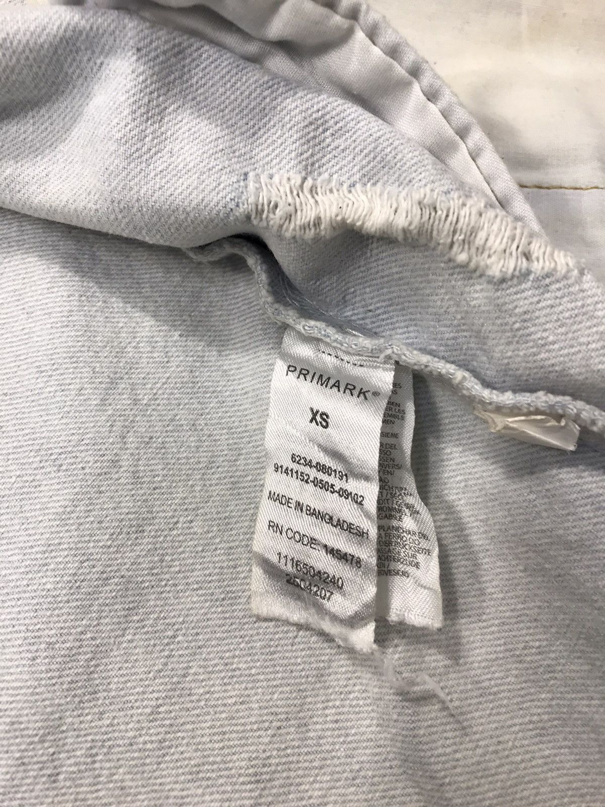 Japanese Brand Primark Jacket Jeans Button Up Distressed Design Size US S / EU 44-46 / 1 - 15 Thumbnail