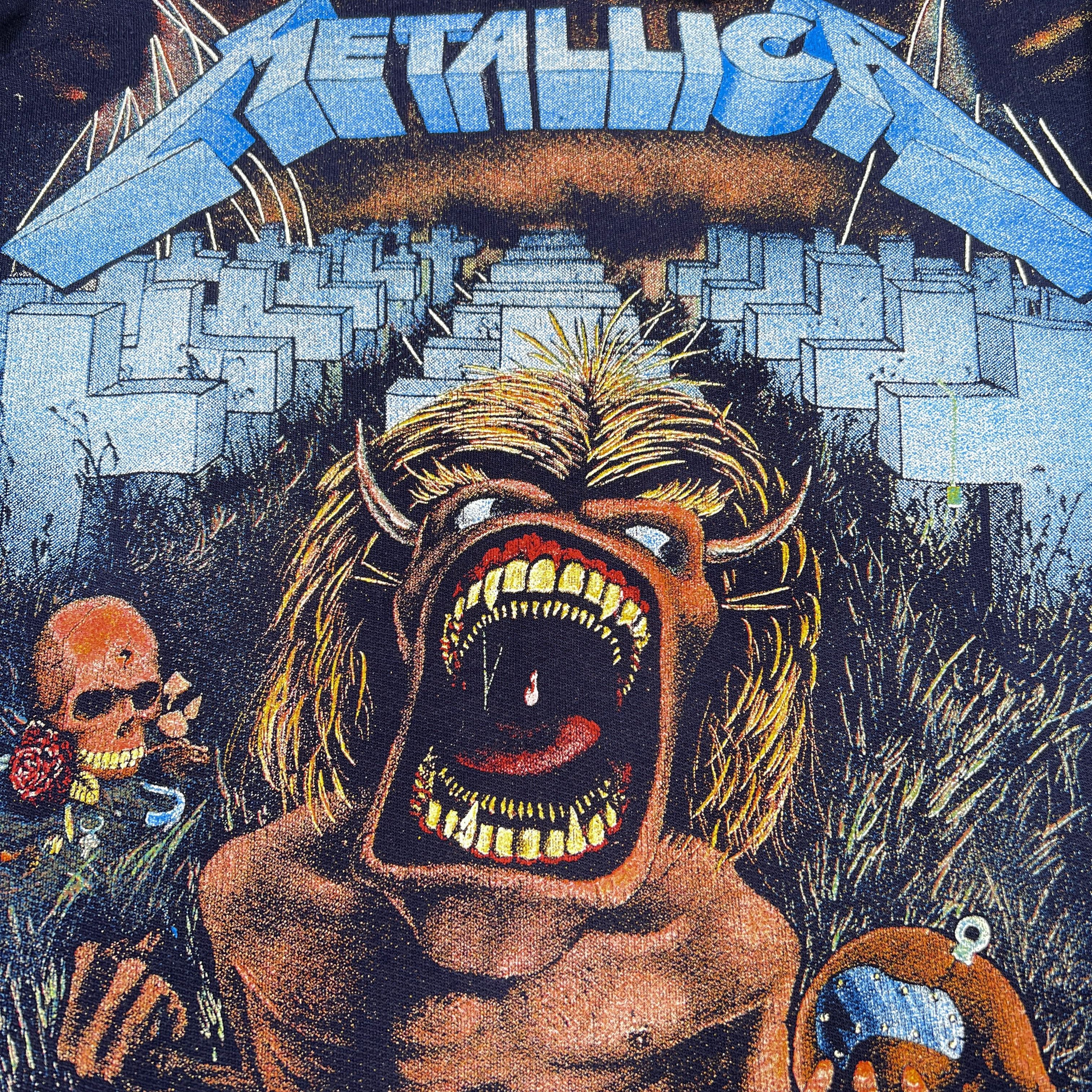 Band Tees Vintage Early 90s Metallica Empire Euro Bootleg AOP Hoodie Size US XL / EU 56 / 4 - 7 Thumbnail