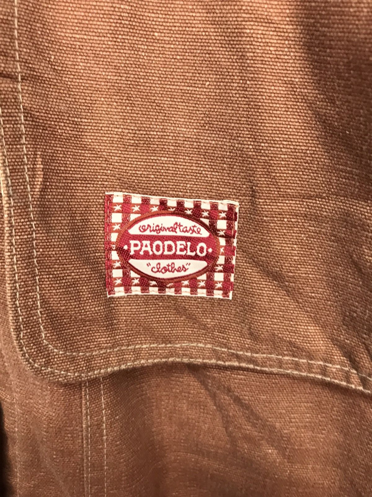 Japanese Brand × Vintage Vintage workwear button up jacket by pao-de-lo Size US L / EU 52-54 / 3 - 4 Thumbnail