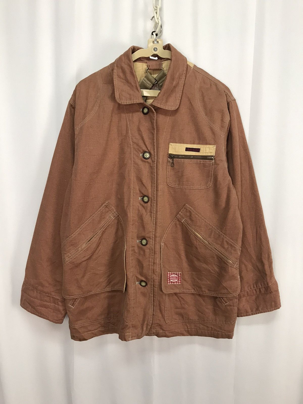 Japanese Brand × Vintage Vintage workwear button up jacket by pao-de-lo Size US L / EU 52-54 / 3 - 9 Thumbnail