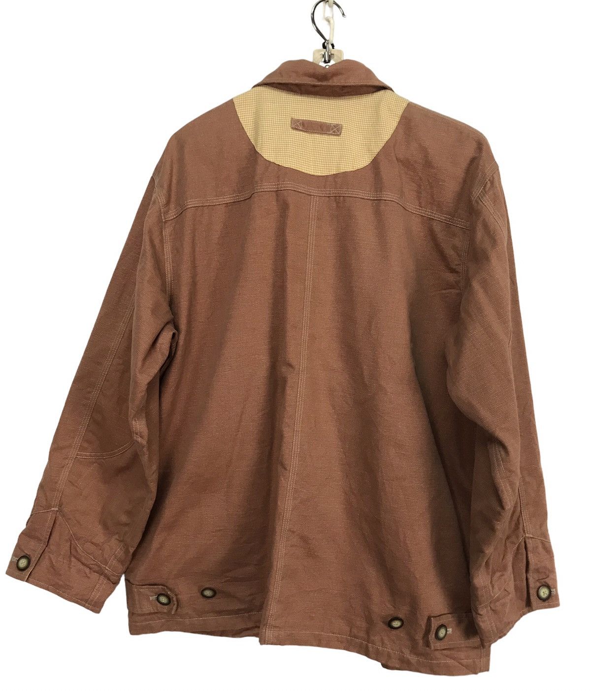 Japanese Brand × Vintage Vintage workwear button up jacket by pao-de-lo Size US L / EU 52-54 / 3 - 2 Thumbnail