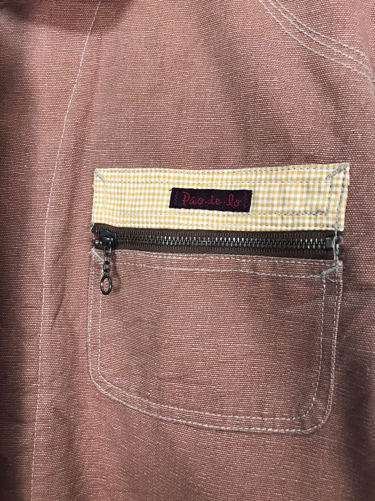 Japanese Brand × Vintage Vintage workwear button up jacket by pao-de-lo Size US L / EU 52-54 / 3 - 8 Thumbnail