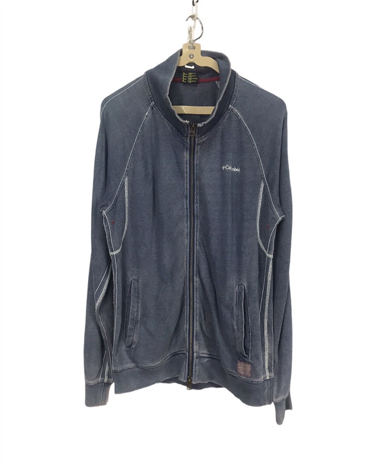 Columbia Colombia distressed zipper sweater Size US M / EU 48-50 / 2 - 1 Thumbnail