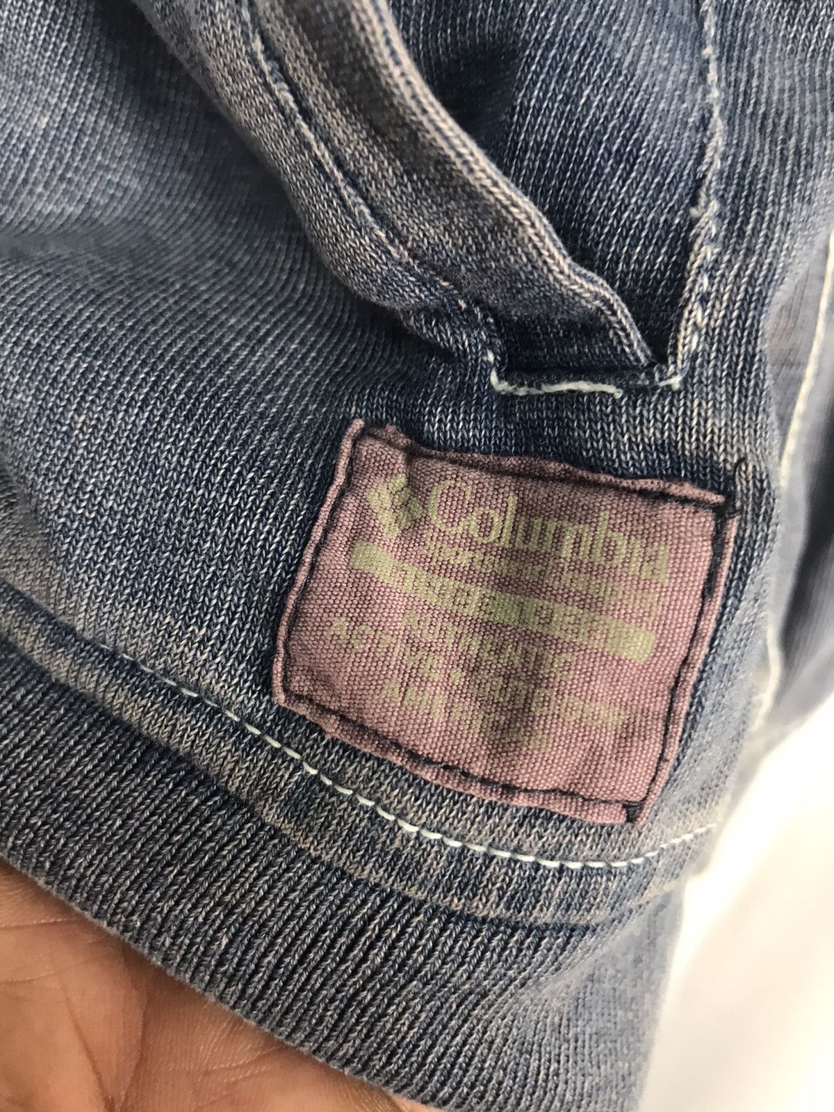 Columbia Colombia distressed zipper sweater Size US M / EU 48-50 / 2 - 4 Thumbnail