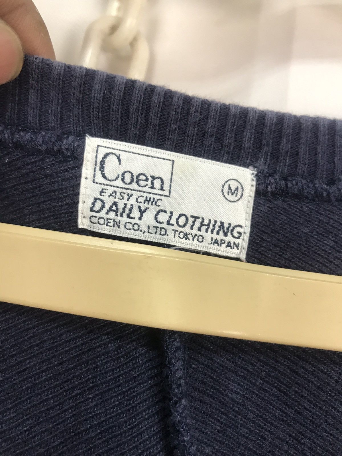 Japanese Brand Coen embroidered 55 sweatshirt Size US M / EU 48-50 / 2 - 3 Thumbnail