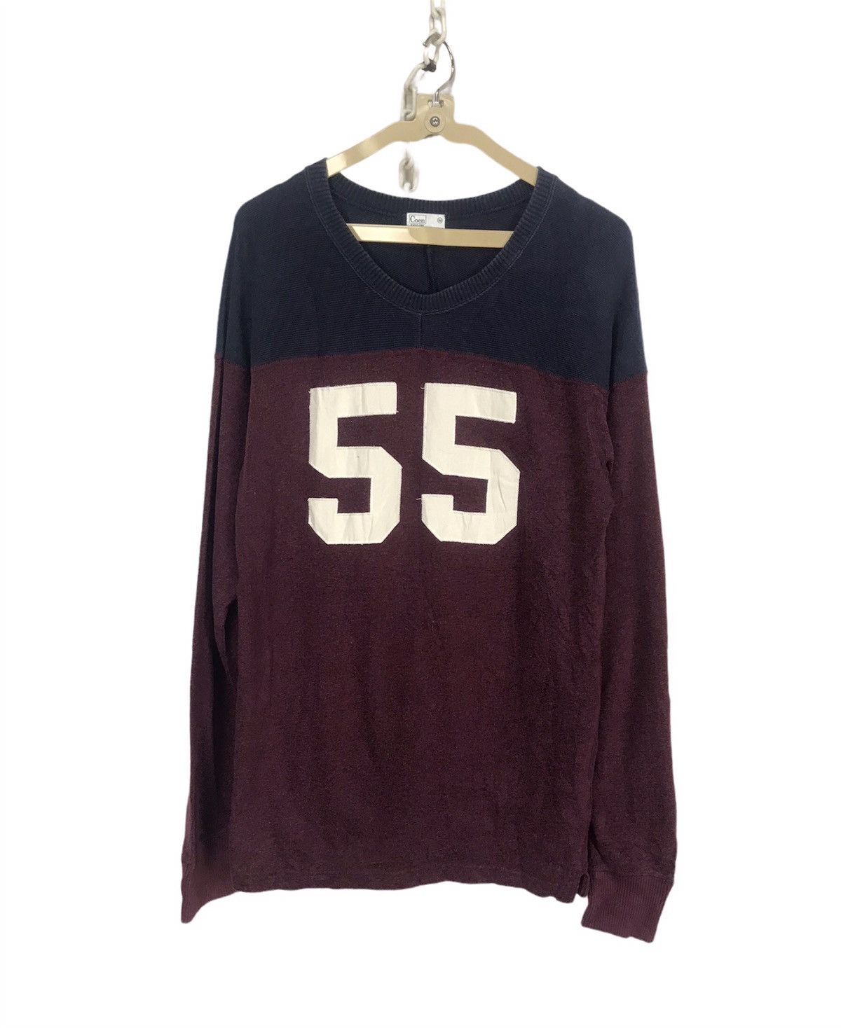 Japanese Brand Coen embroidered 55 sweatshirt Size US M / EU 48-50 / 2 - 1 Thumbnail