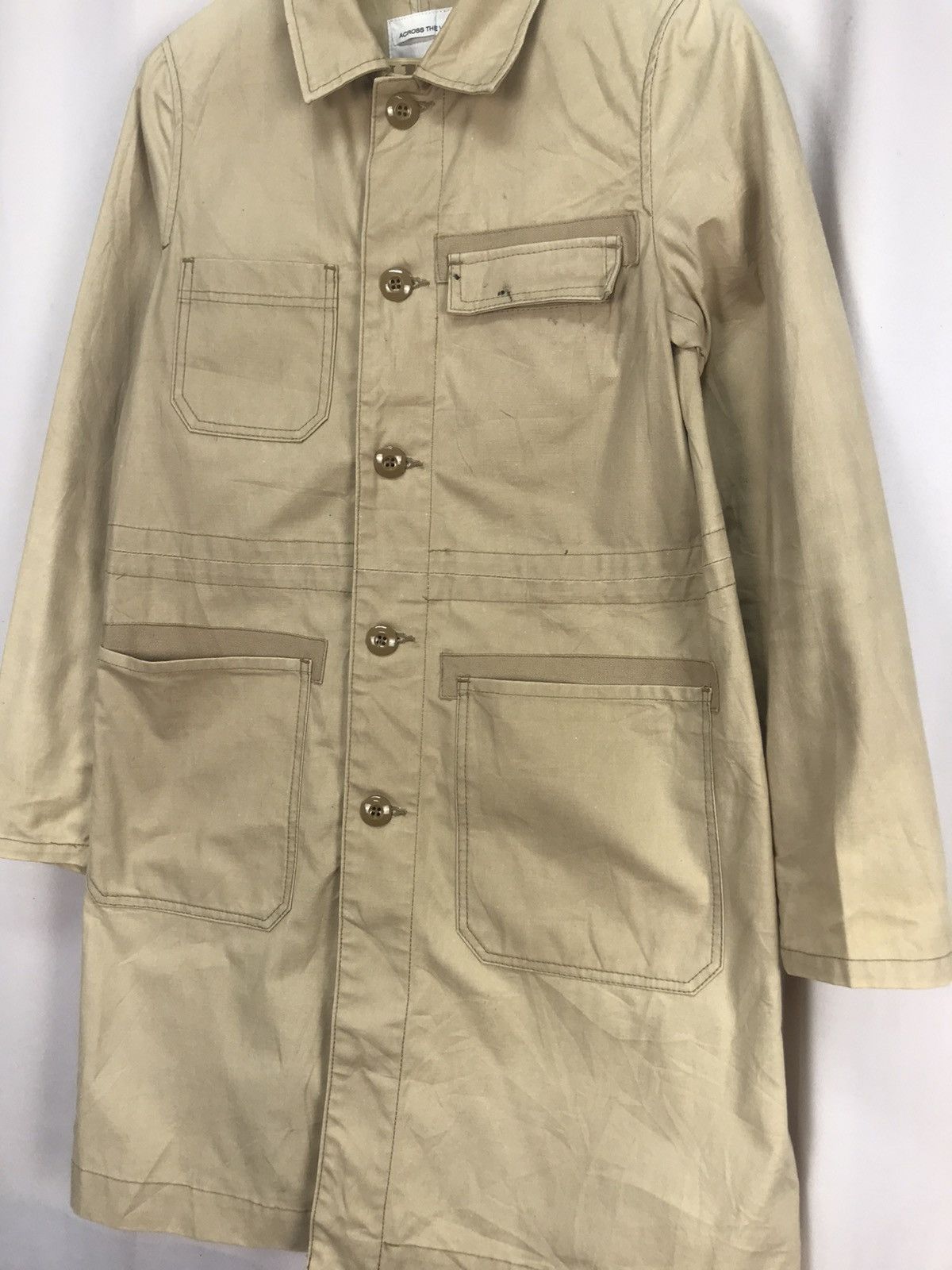 Japanese Brand Across the vintage parkas jacket Size S / US 4 / IT 40 - 3 Thumbnail
