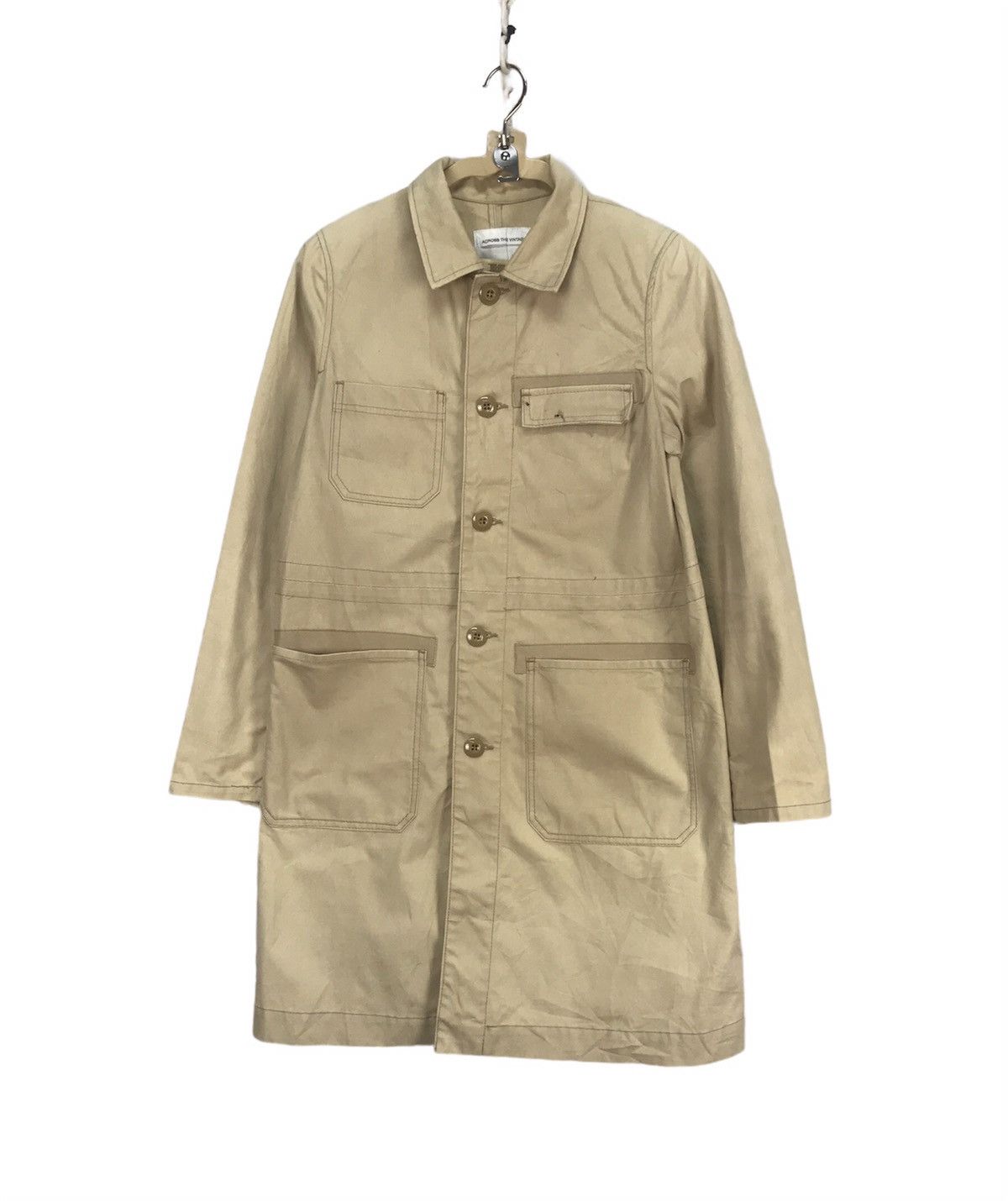 Japanese Brand Across the vintage parkas jacket Size S / US 4 / IT 40 - 1 Thumbnail