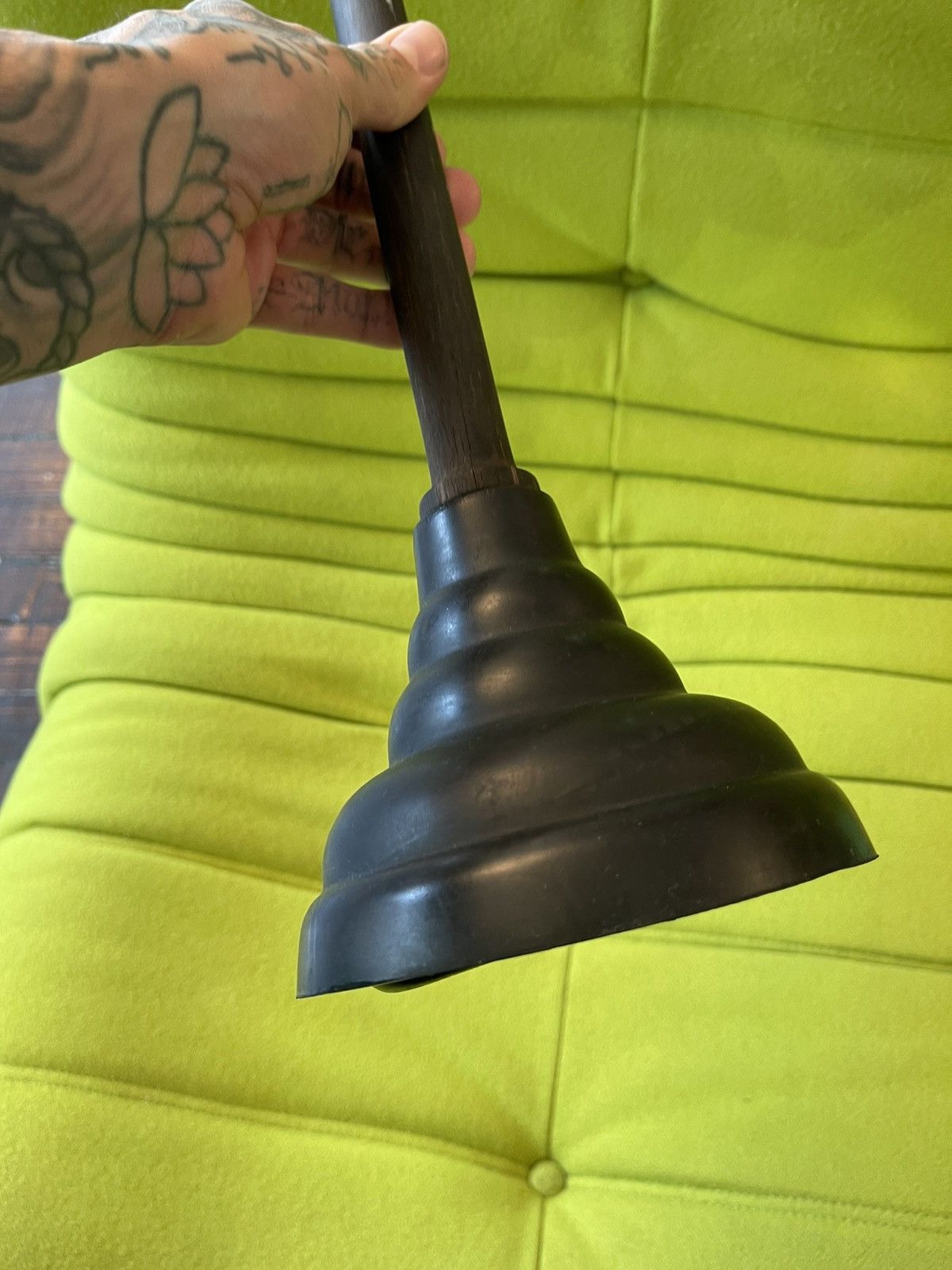 Chrome Hearts CHROME HEARTS EBONY / SILVER PLUNGER 4Gseller Size ONE SIZE - 9 Thumbnail