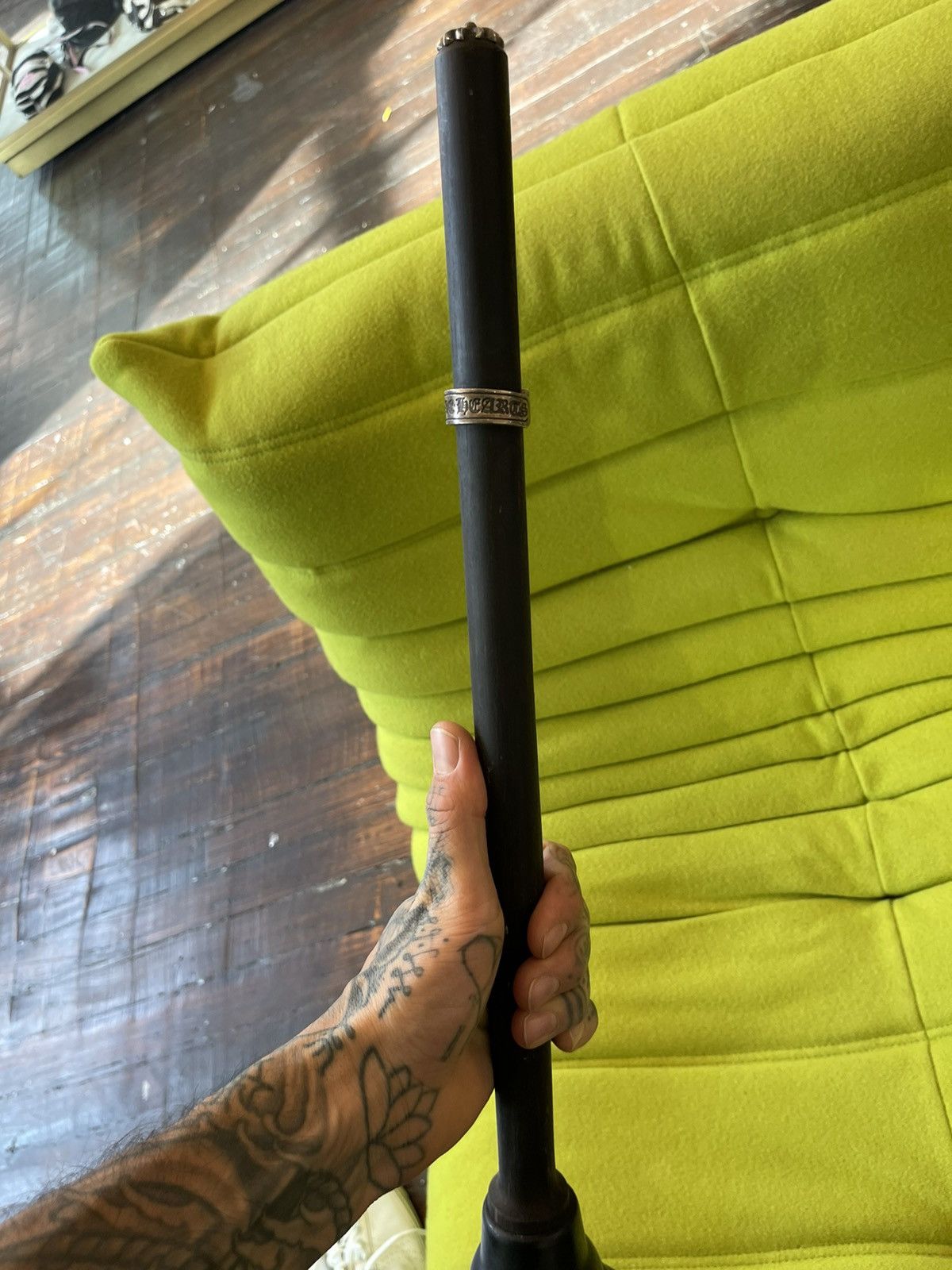 Chrome Hearts CHROME HEARTS EBONY / SILVER PLUNGER 4Gseller Size ONE SIZE - 11 Thumbnail