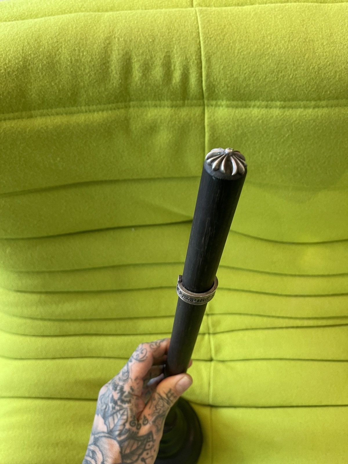 Chrome Hearts CHROME HEARTS EBONY / SILVER PLUNGER 4Gseller Size ONE SIZE - 8 Thumbnail