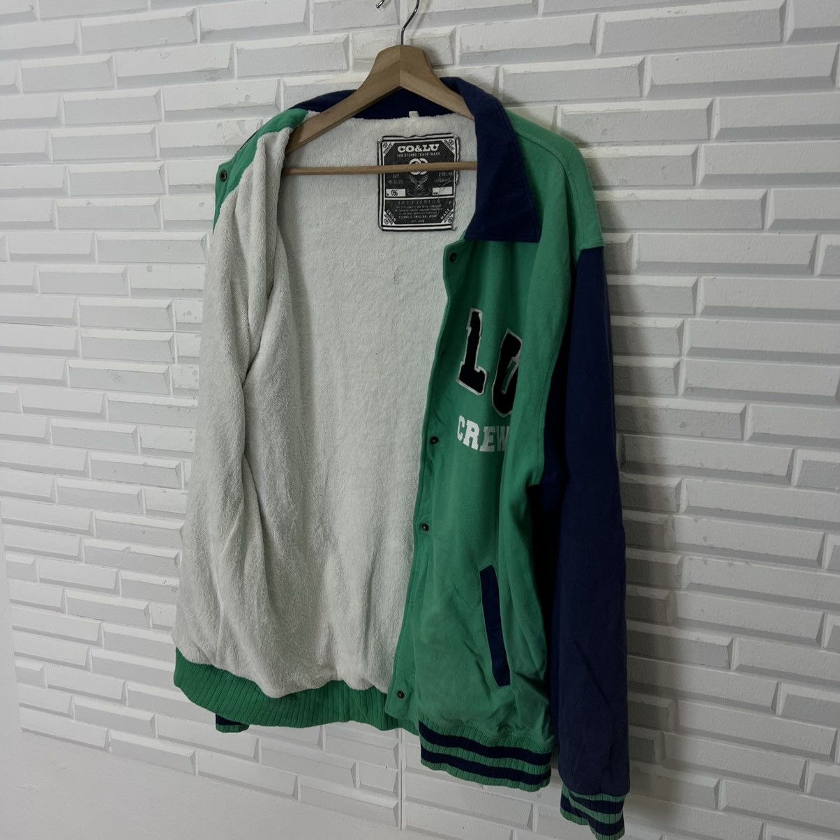 Japanese Brand CO & LU VARSITY JACKET BIG LOGO STREETWEAR STYLE FASHION Size US M / EU 48-50 / 2 - 13 Thumbnail