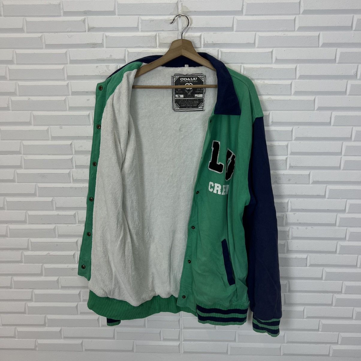 Japanese Brand CO & LU VARSITY JACKET BIG LOGO STREETWEAR STYLE FASHION Size US M / EU 48-50 / 2 - 12 Thumbnail