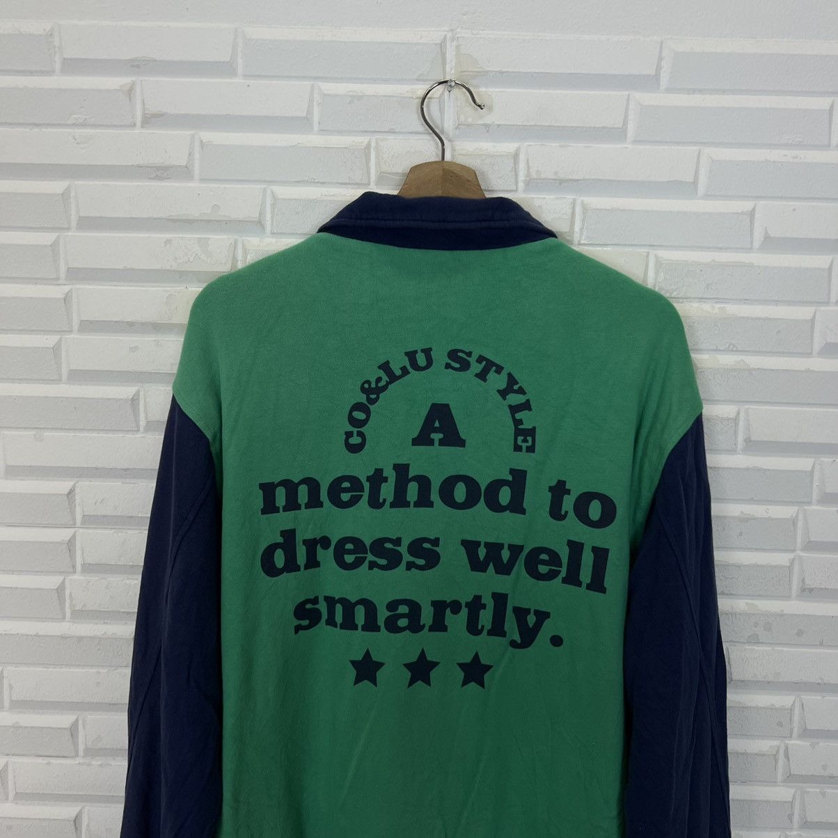 Japanese Brand CO & LU VARSITY JACKET BIG LOGO STREETWEAR STYLE FASHION Size US M / EU 48-50 / 2 - 11 Thumbnail