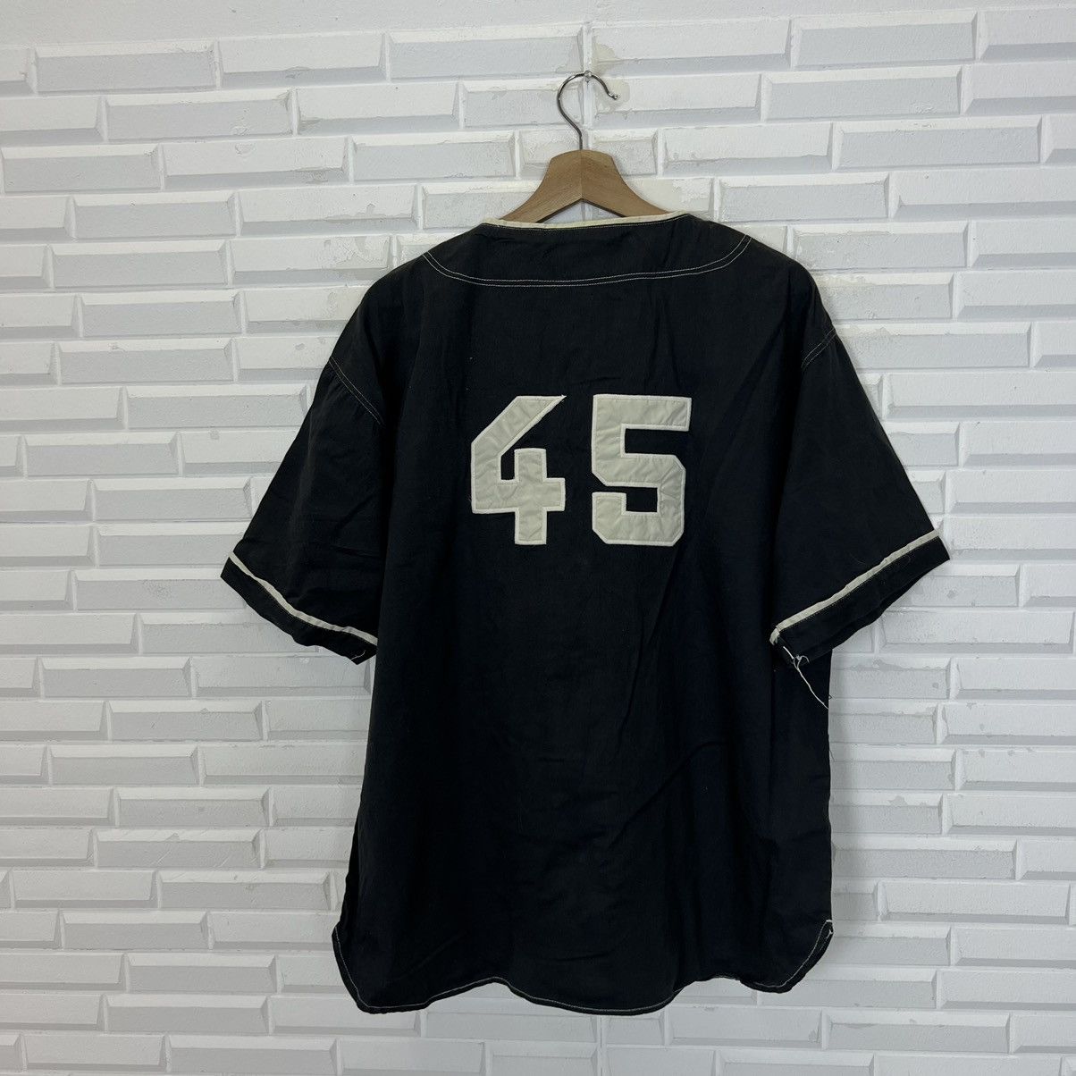Japanese Brand VINTAGE BASEBALL SHIRTS NEW YORK BIG LOGO NY Size US L / EU 52-54 / 3 - 6 Thumbnail