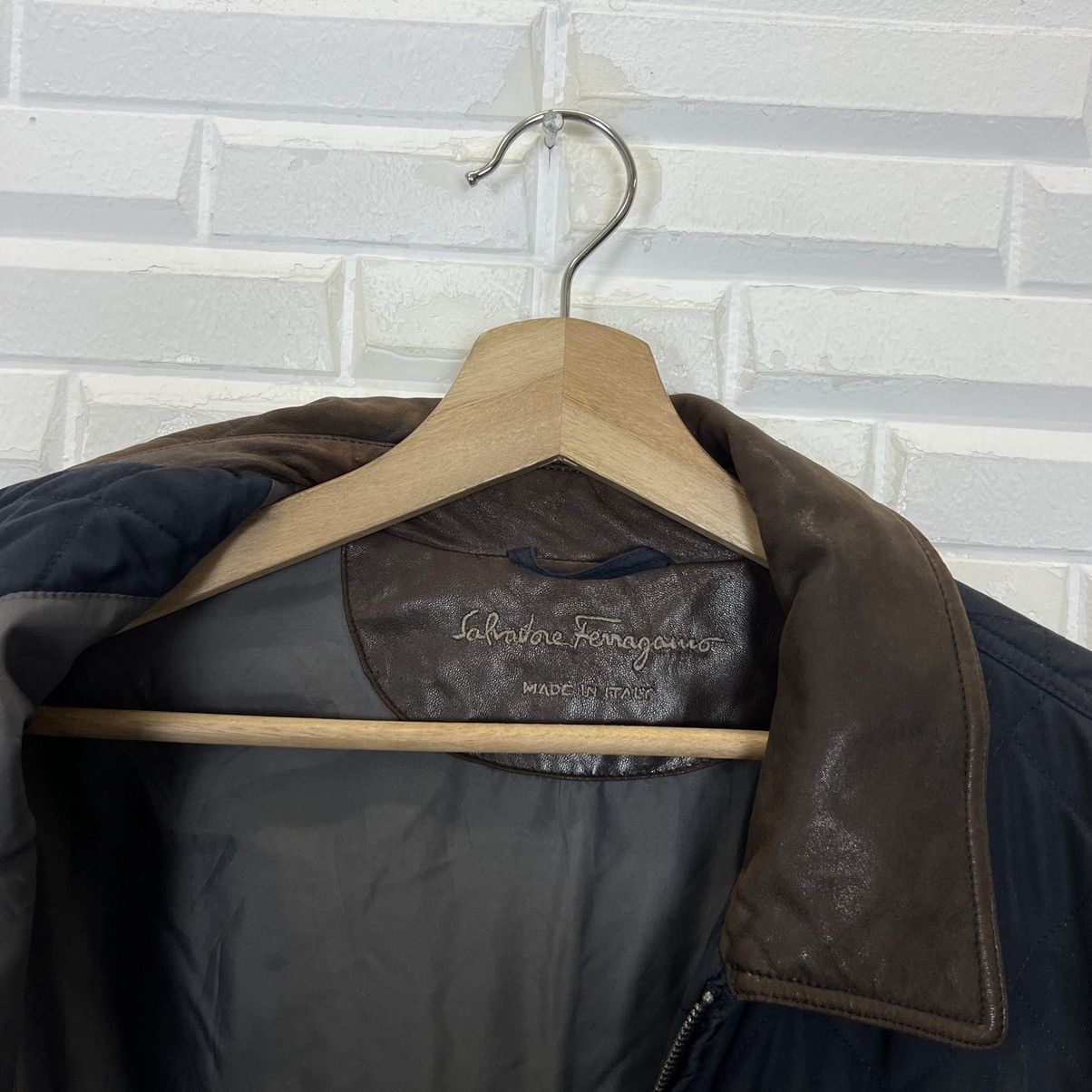 Salvatore Ferragamo RARE SALVATORE FERRAGAMO MADE IN ITALY QUILTED JACKET Size US M / EU 48-50 / 2 - 11 Thumbnail