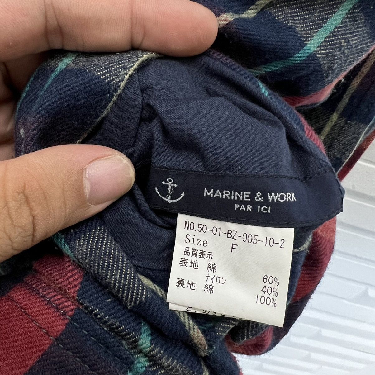 45rpm VINTAGE MARINE & WORK BY 45RPM JAPAN REVERSIBLE JACKET Size US M / EU 48-50 / 2 - 9 Thumbnail