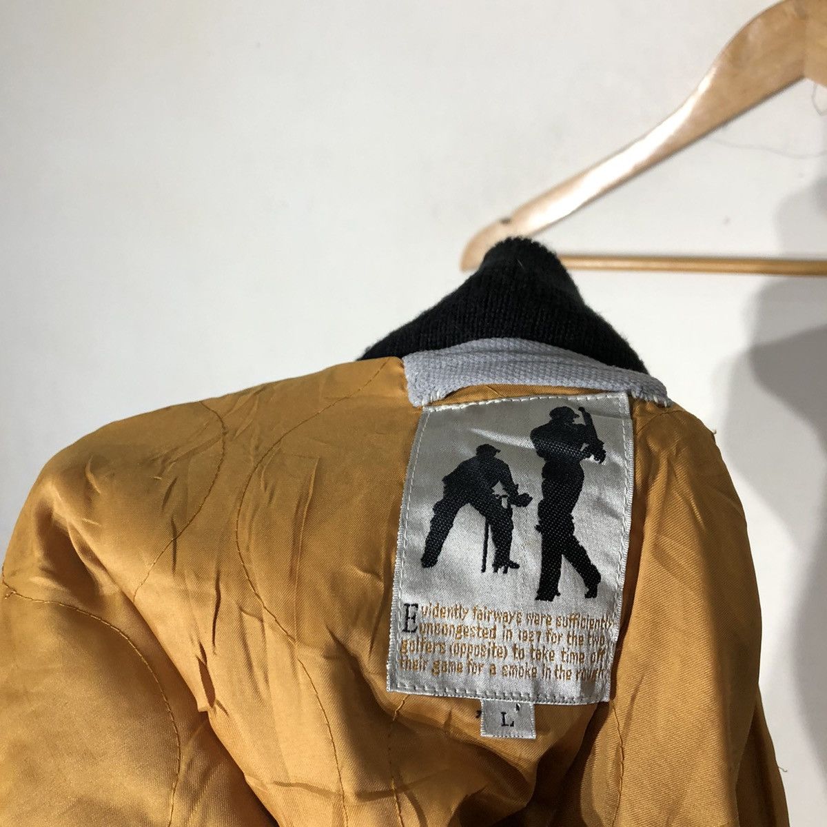 Japanese Brand Vintage 80's Varsity Leather Jacket Inspired by Rick Owens Size US L / EU 52-54 / 3 - 15 Thumbnail