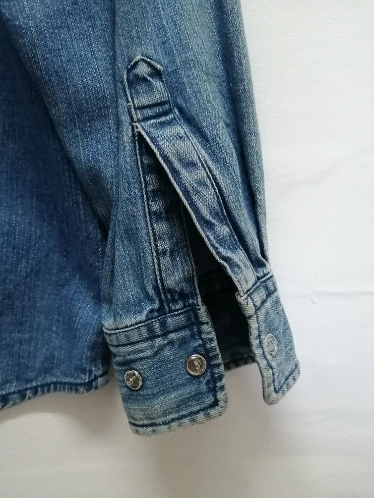 Japanese Brand SARAH BRAND Denim Shirt Size US M / EU 48-50 / 2 - 8 Thumbnail