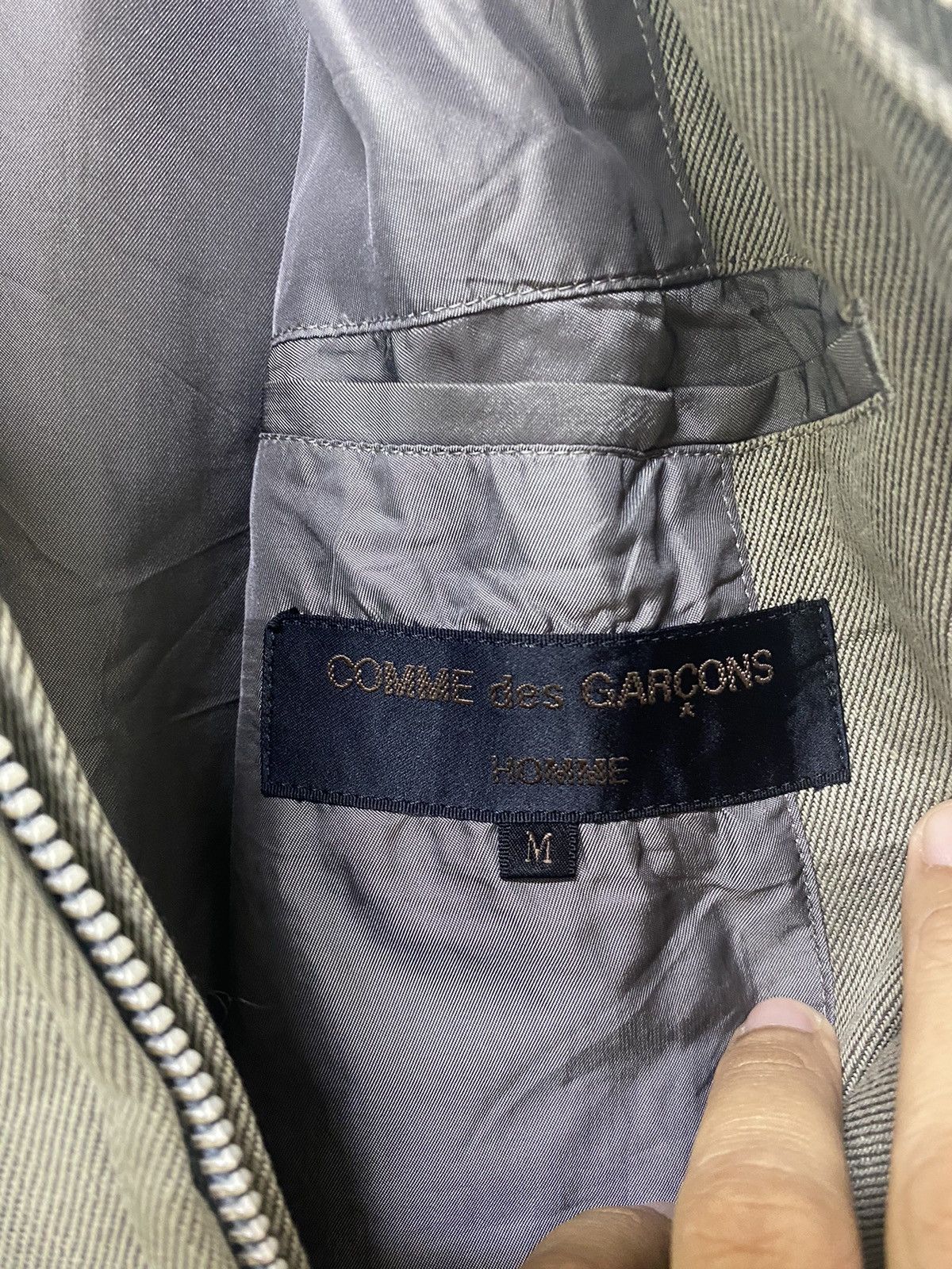 Comme des Garcons Homme Plus AD1994 Comme des Garçons Homme Plus Blouson Jacket Design Size US M / EU 48-50 / 2 - 3 Thumbnail