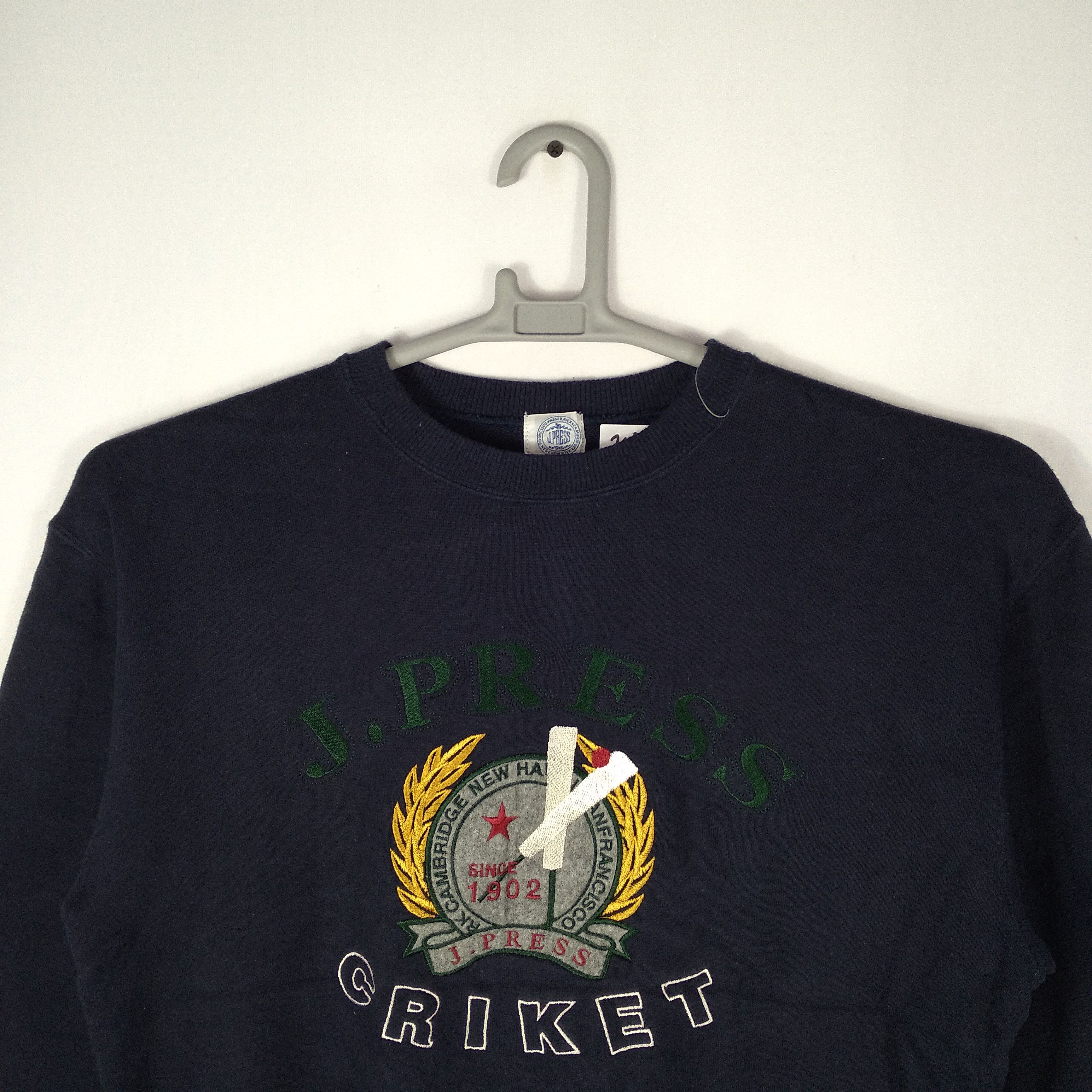 J. Press × Vintage Vintage J. Press Embroidery Logo Sweatshirts Size US S / EU 44-46 / 1 - 2 Thumbnail