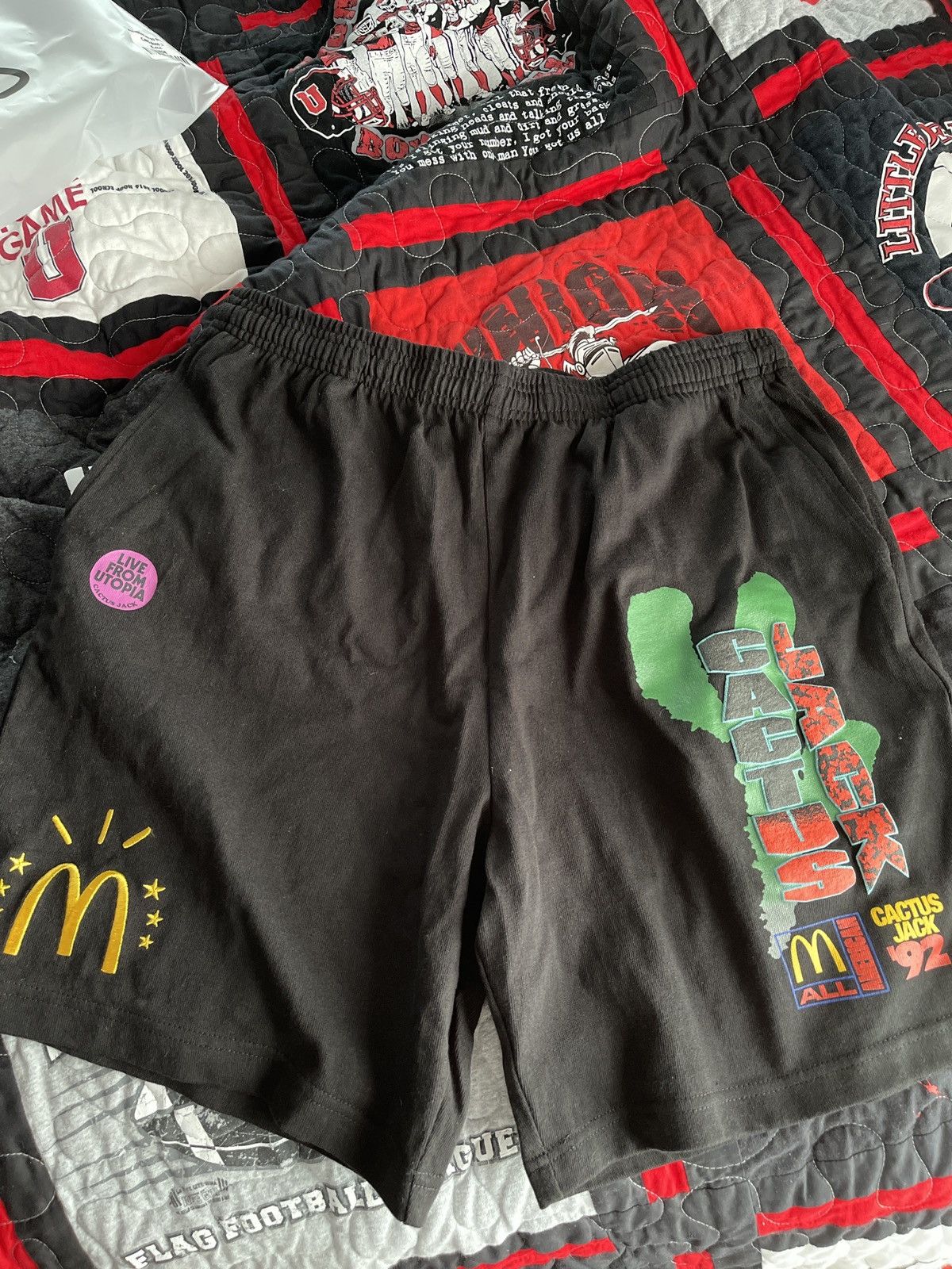 Travis Scott Mcdonalds Shorts | Grailed