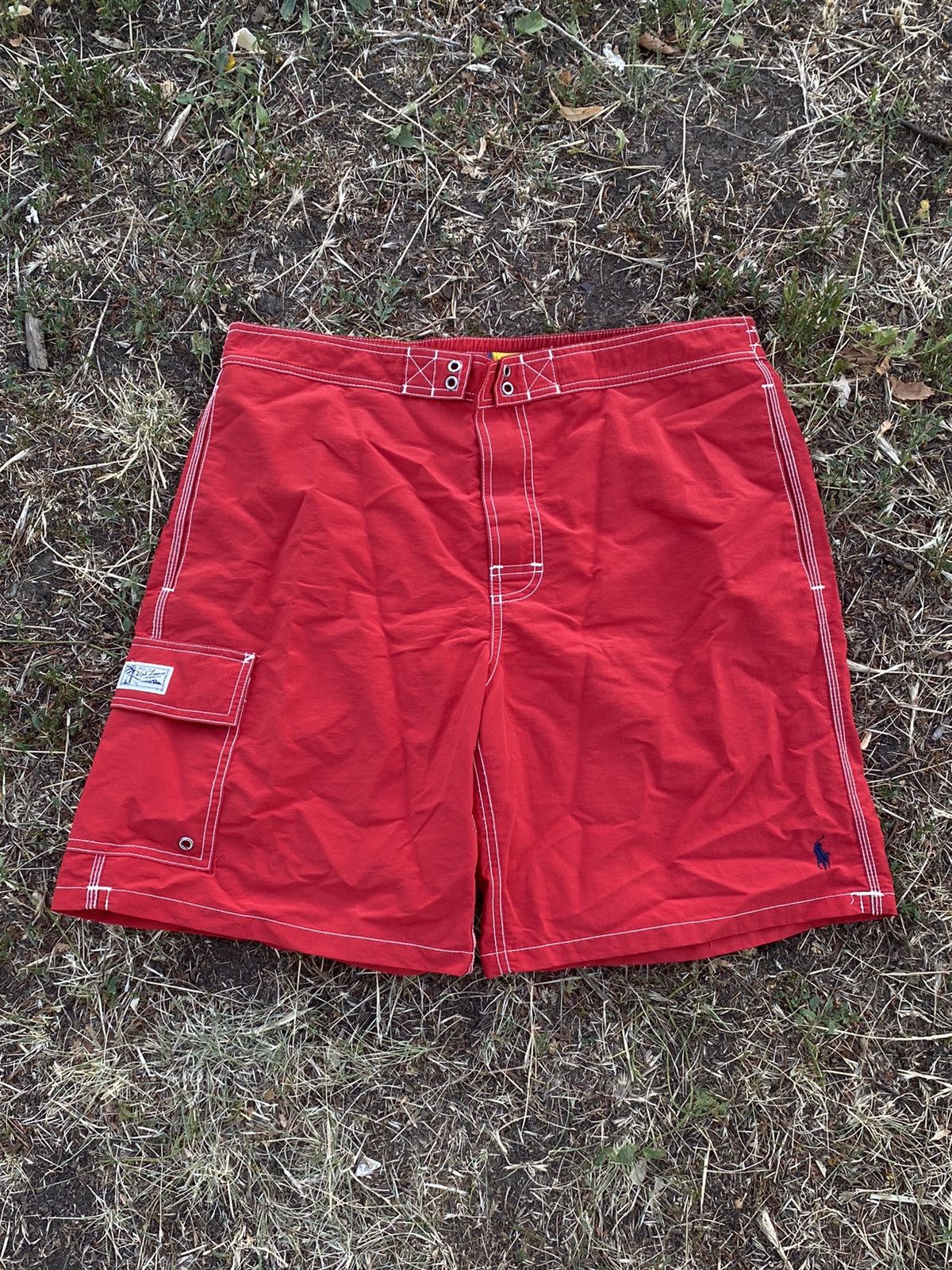 Polo Ralph Lauren Vintage 90s Polo Ralph Lauren shorts streetwear size L Size US 34 / EU 50 - 1 Thumbnail