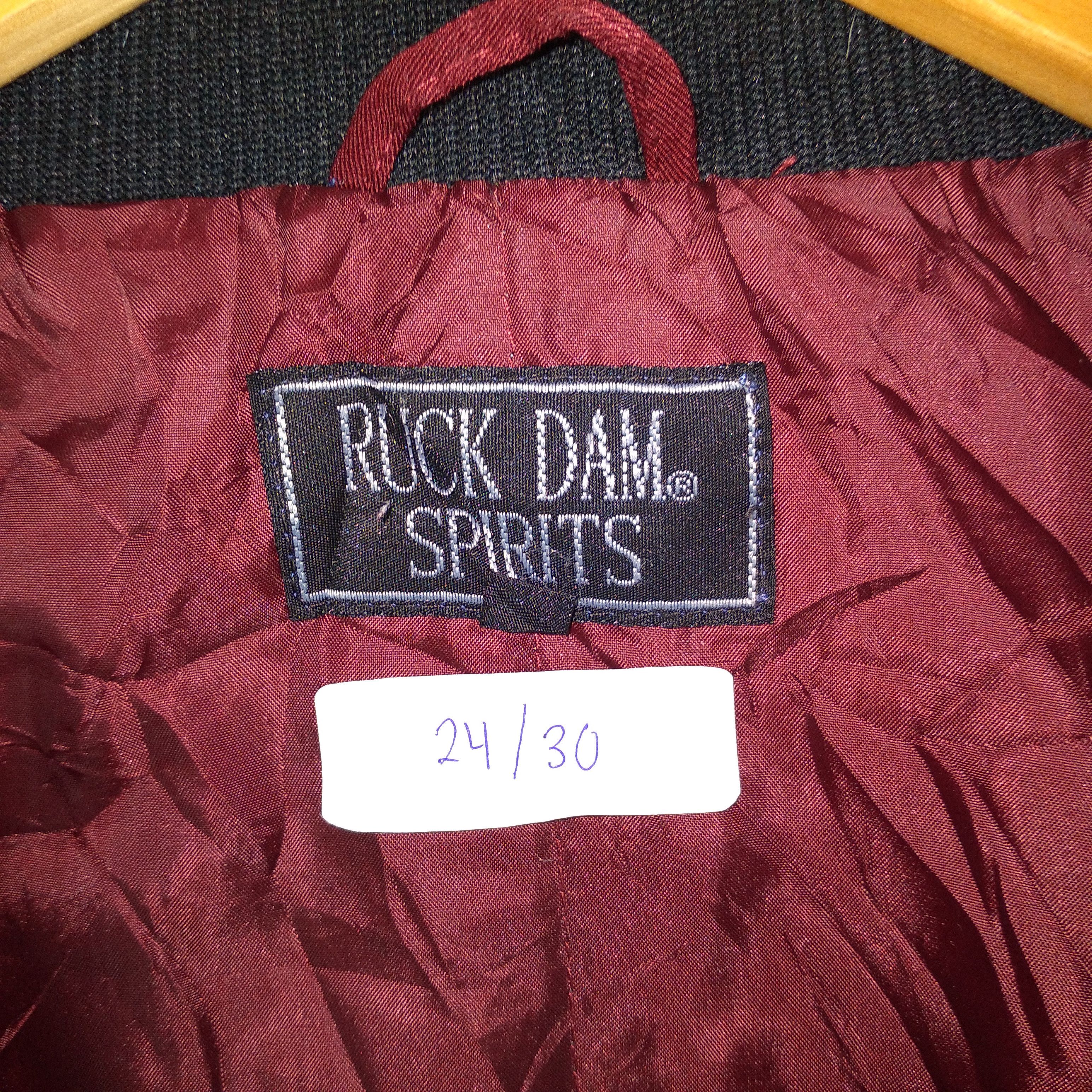 Designer × Vintage Vintage Ruck Dam Spellout Spirits Light Jacket Size US L / EU 52-54 / 3 - 9 Thumbnail