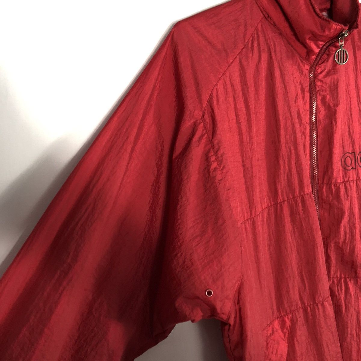 Adidas 🔥OG🔥Adidas Big Logo Hoodie Nylon Training Coach Windbreaker Size US L / EU 52-54 / 3 - 11 Thumbnail