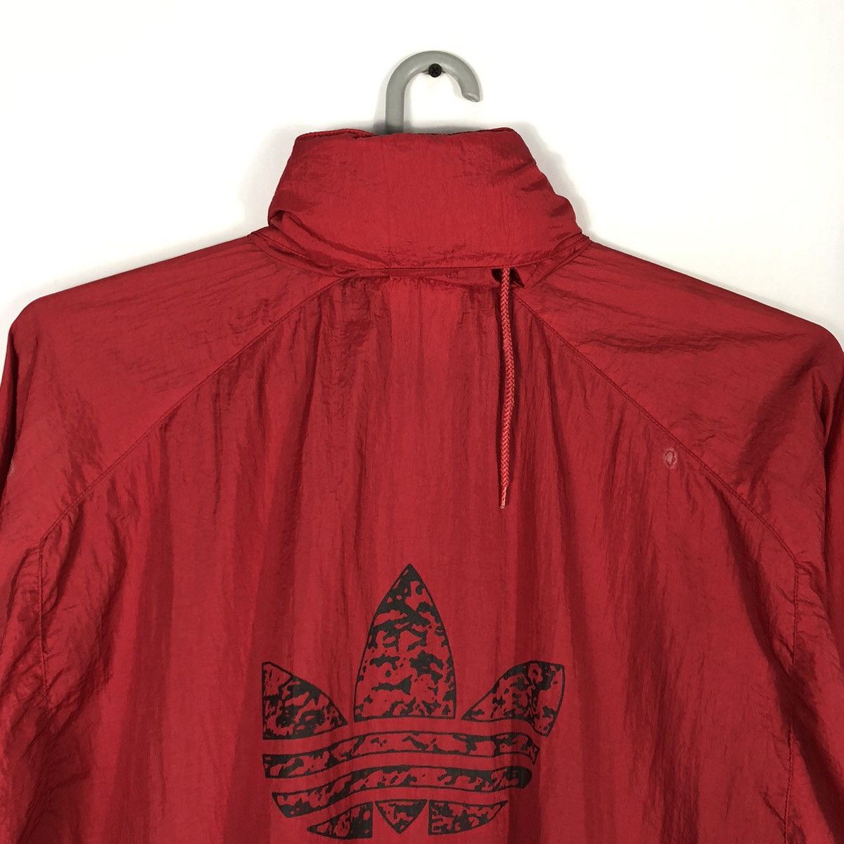 Adidas 🔥OG🔥Adidas Big Logo Hoodie Nylon Training Coach Windbreaker Size US L / EU 52-54 / 3 - 2 Thumbnail
