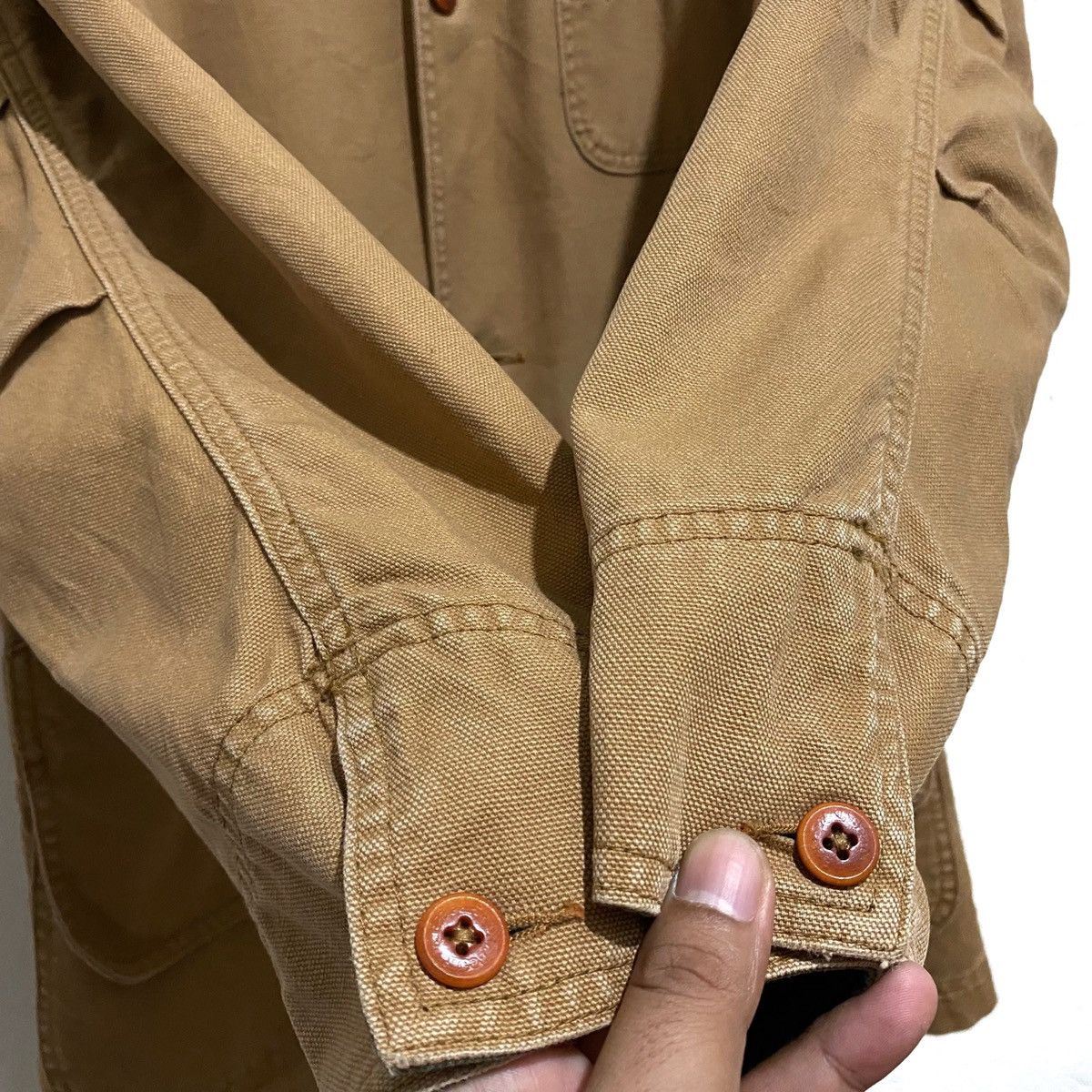L.L. Bean Vintage 90's LL bean Chore Winter Workwear Cotton/Wool Size US M / EU 48-50 / 2 - 5 Thumbnail