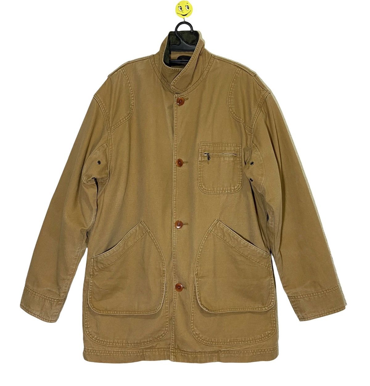 L.L. Bean Vintage 90's LL bean Chore Winter Workwear Cotton/Wool Size US M / EU 48-50 / 2 - 2 Thumbnail