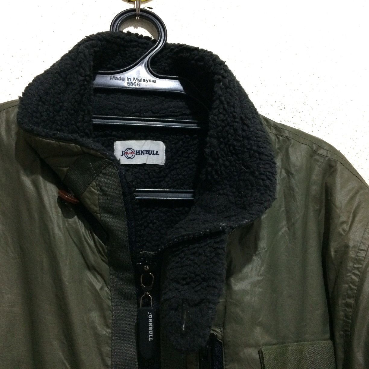 Johnbull Rare John Bull Nylon Fleece Jacket Zipper Size US M / EU 48-50 / 2 - 3 Thumbnail